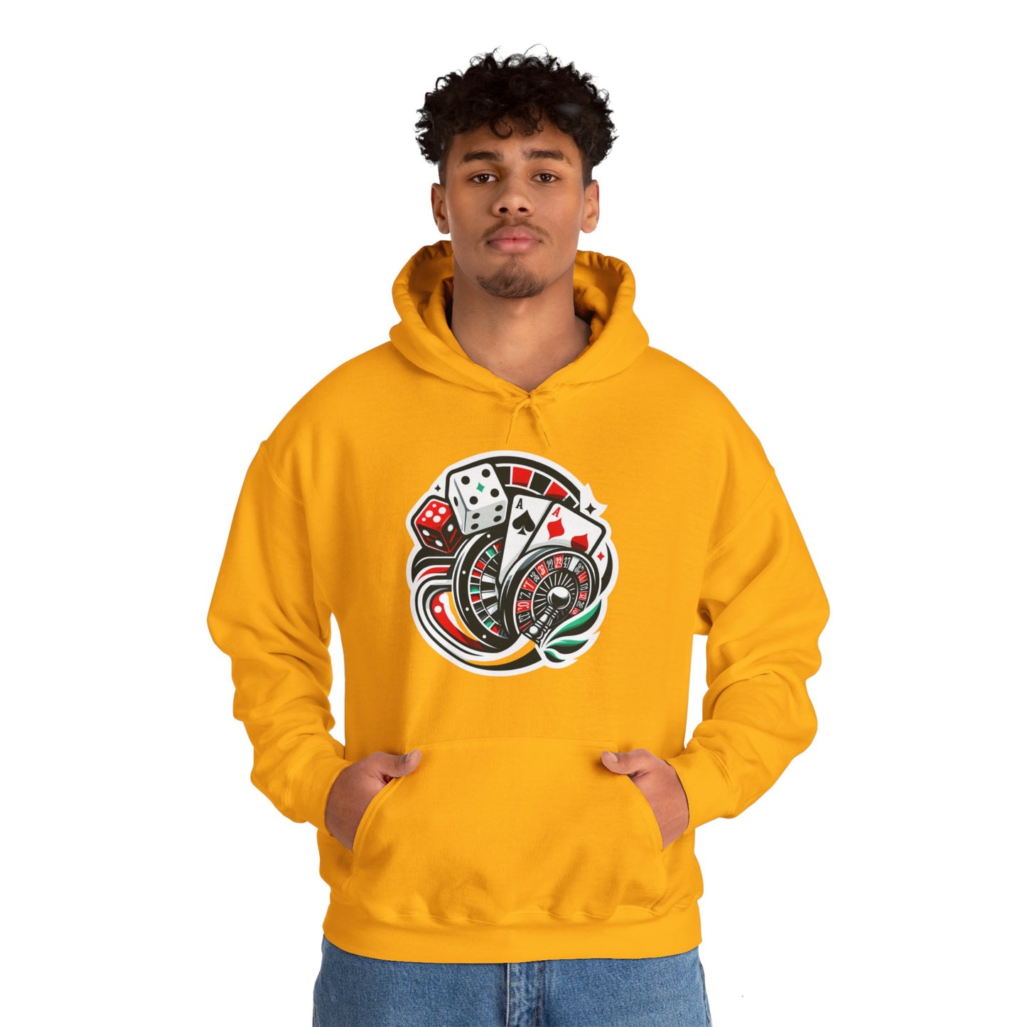 essentials fit gambling hoodie