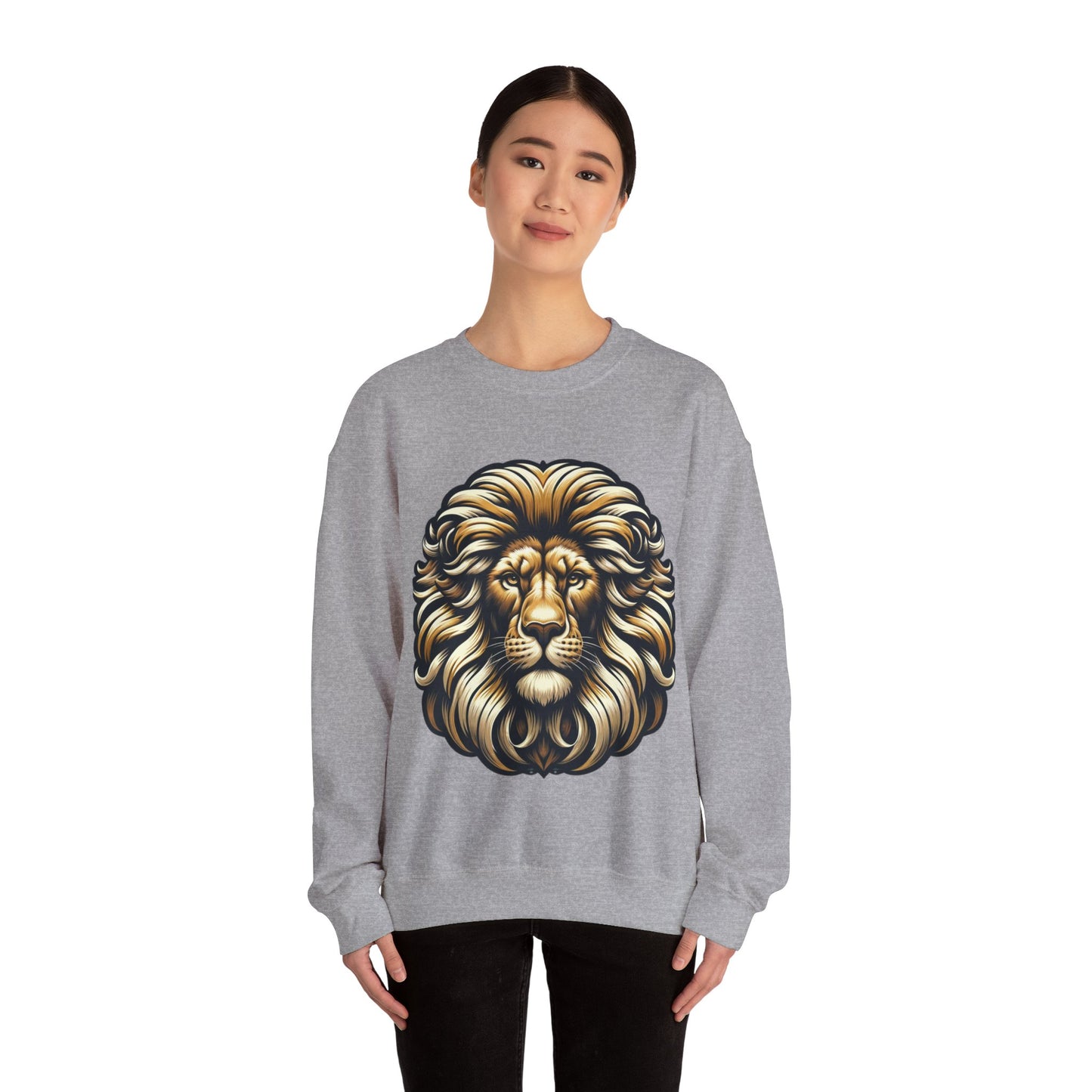 essentials fit lion sweatshirt