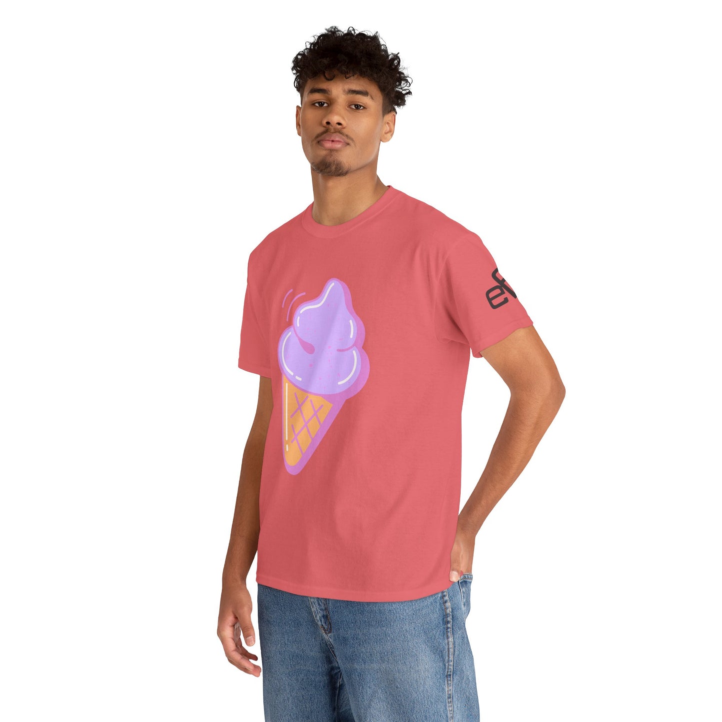 essentials fit ice cream tee