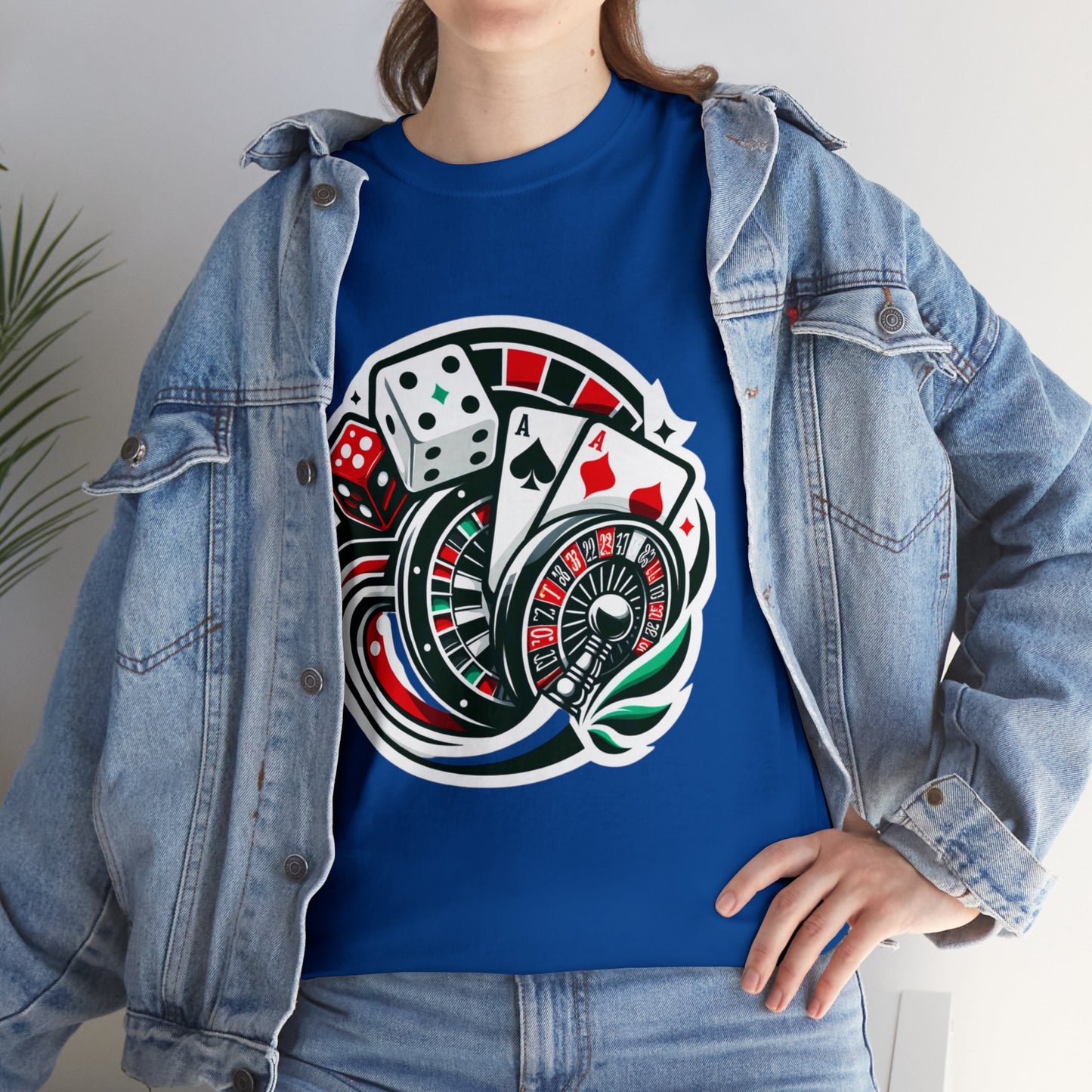 essentials fit gambling tee