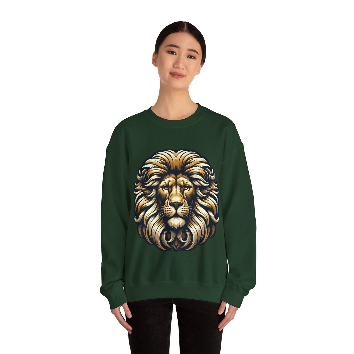 essentials fit lion sweatshirt