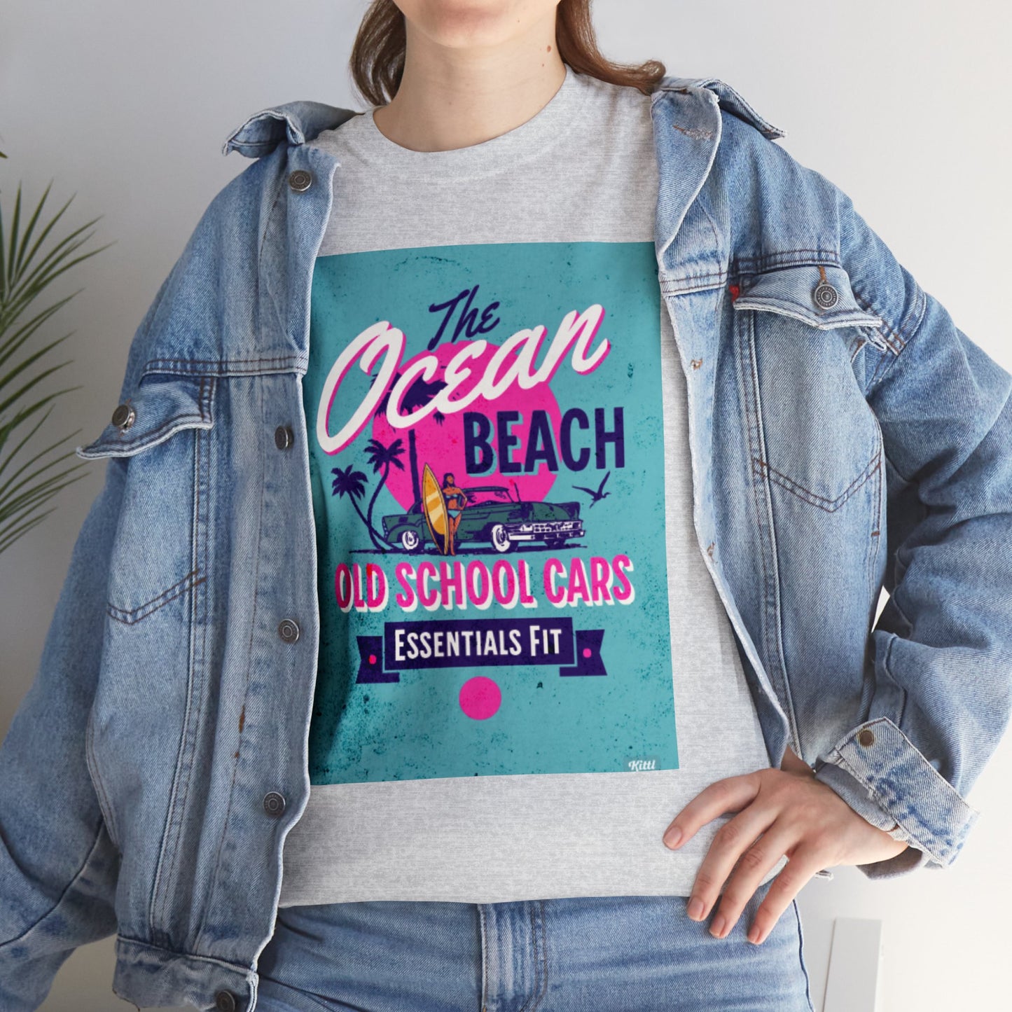 essentials fit ocean beach tee t-shirt