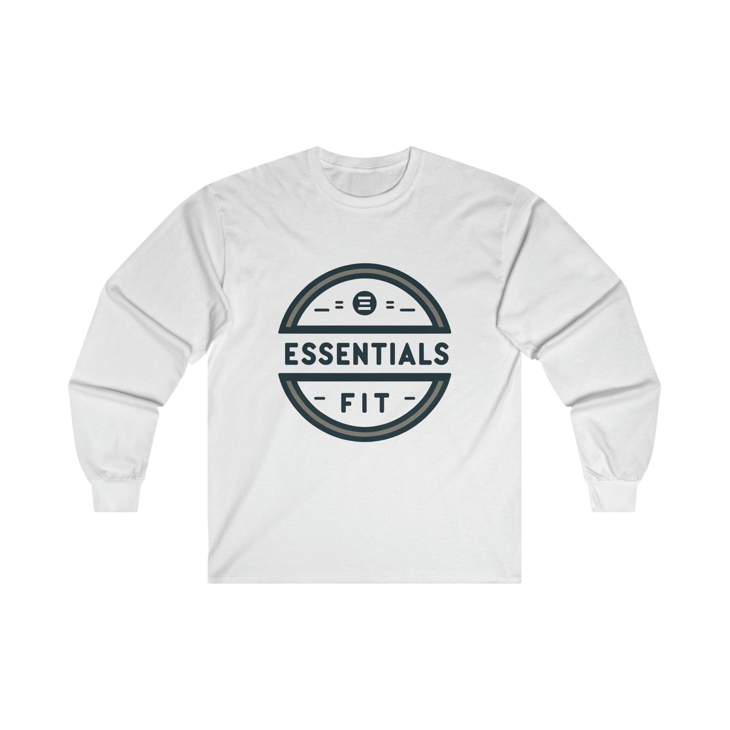 essentials fit long sleeve tee t shirt