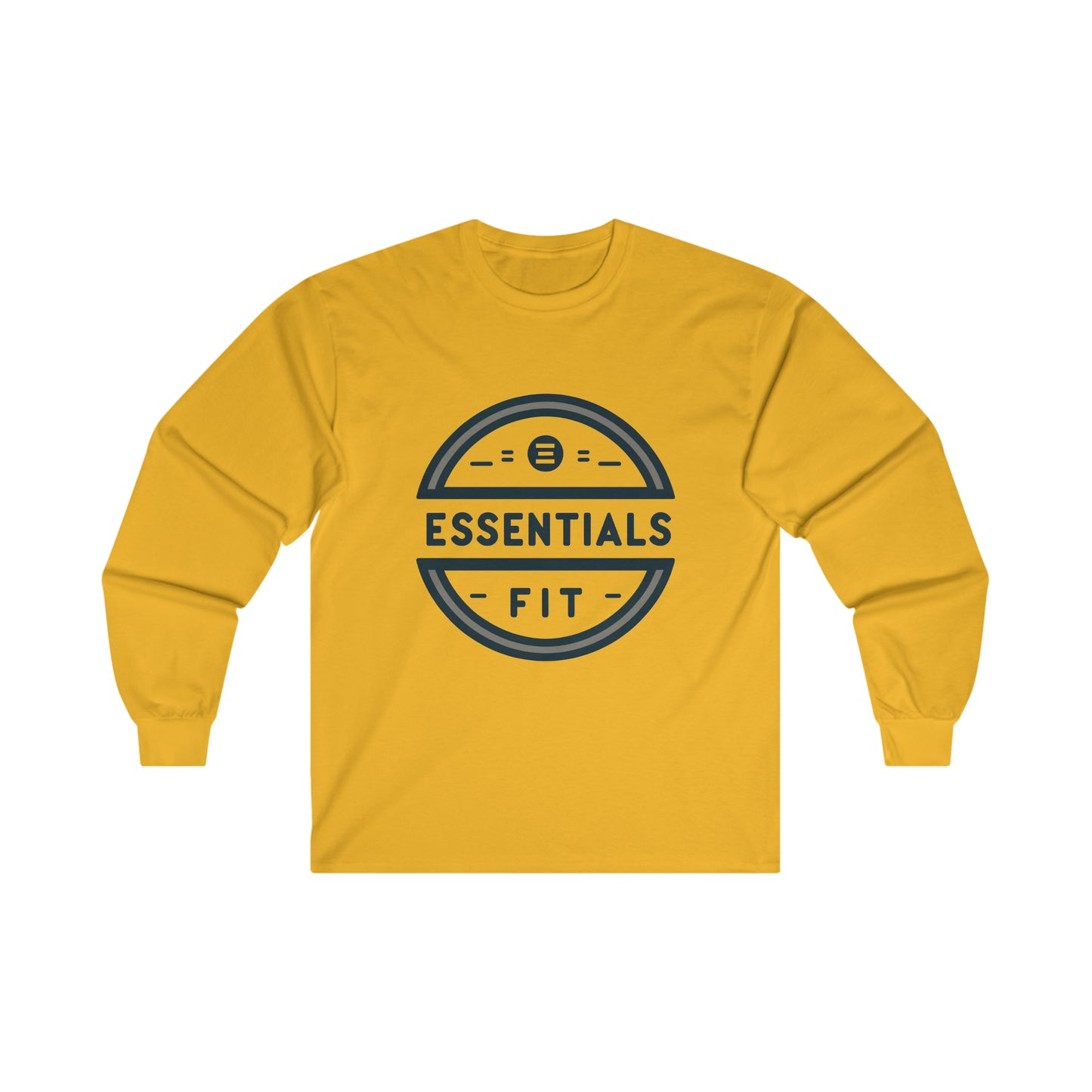 essentials fit long sleeve tee t shirt