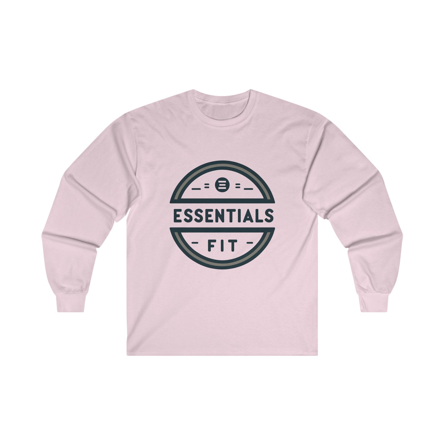 essentials fit long sleeve tee t shirt