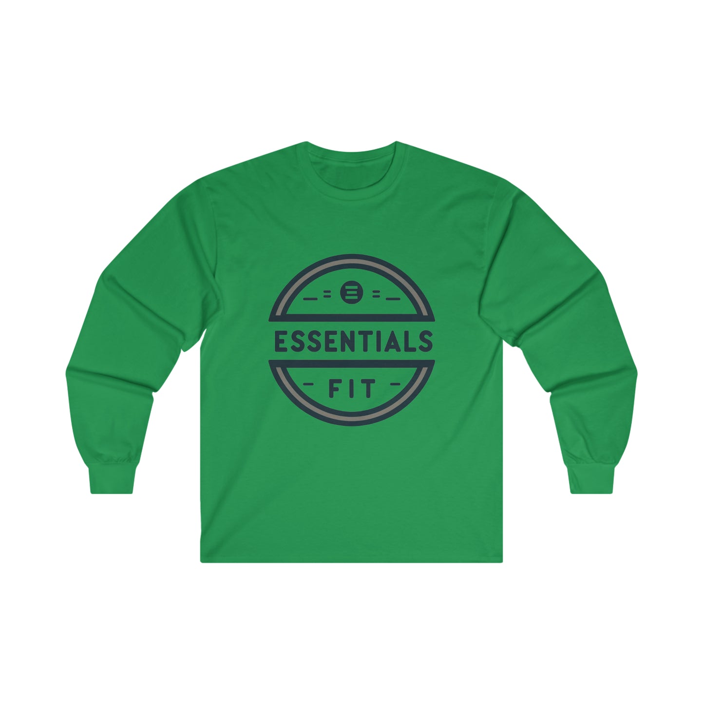 essentials fit long sleeve tee t shirt