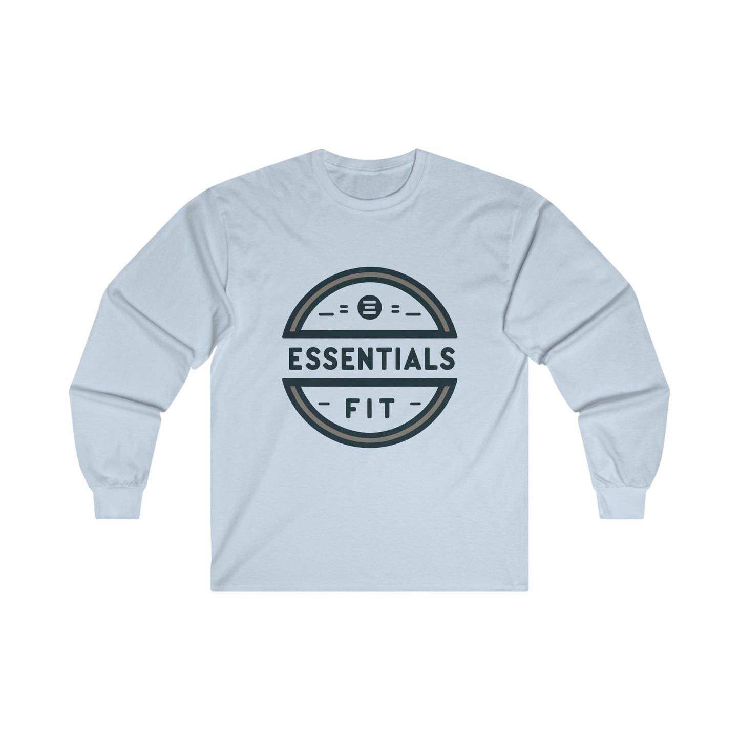 essentials fit long sleeve tee t shirt