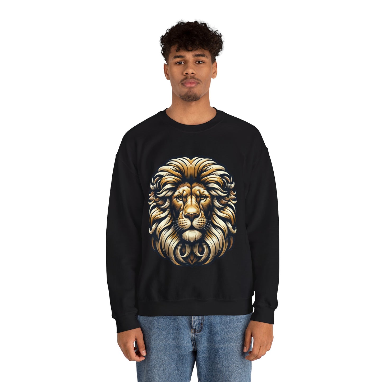 essentials fit lion sweatshirt