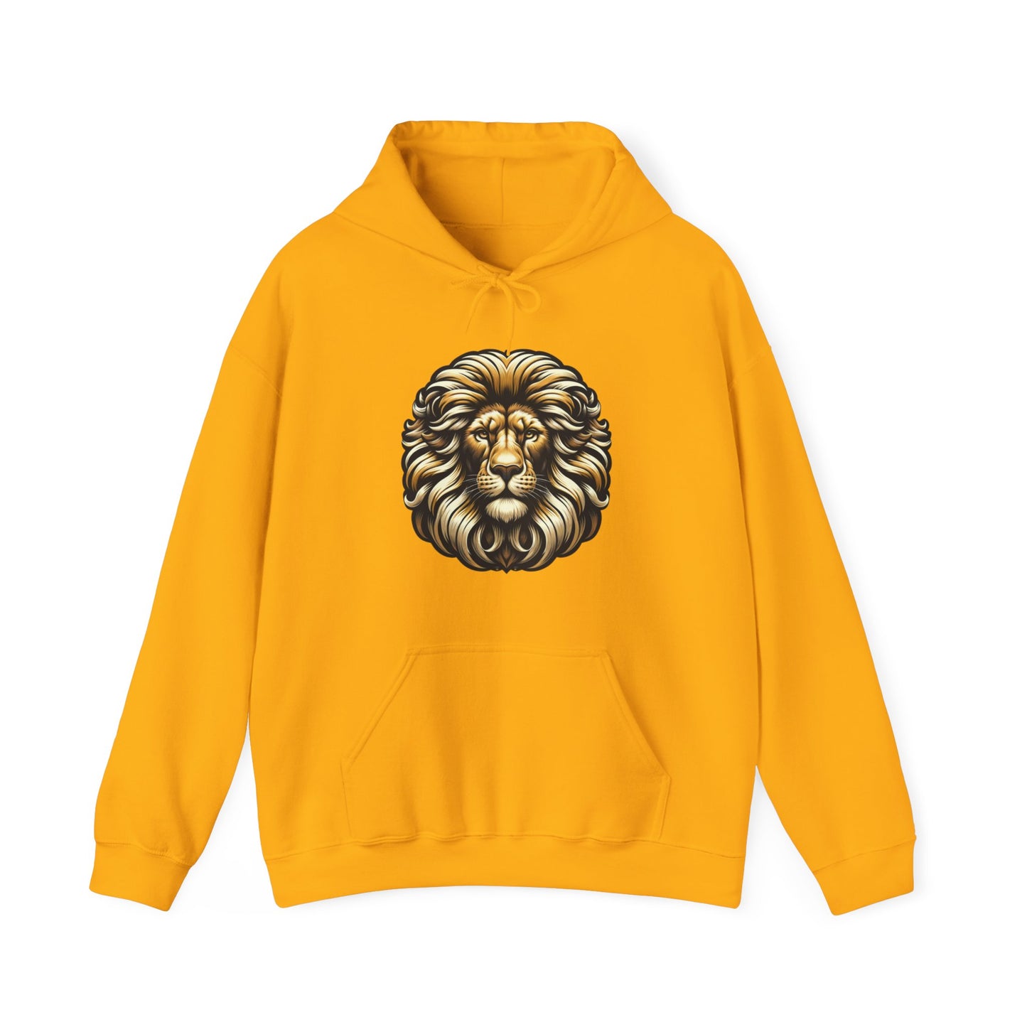 essentials fit lion hoodie