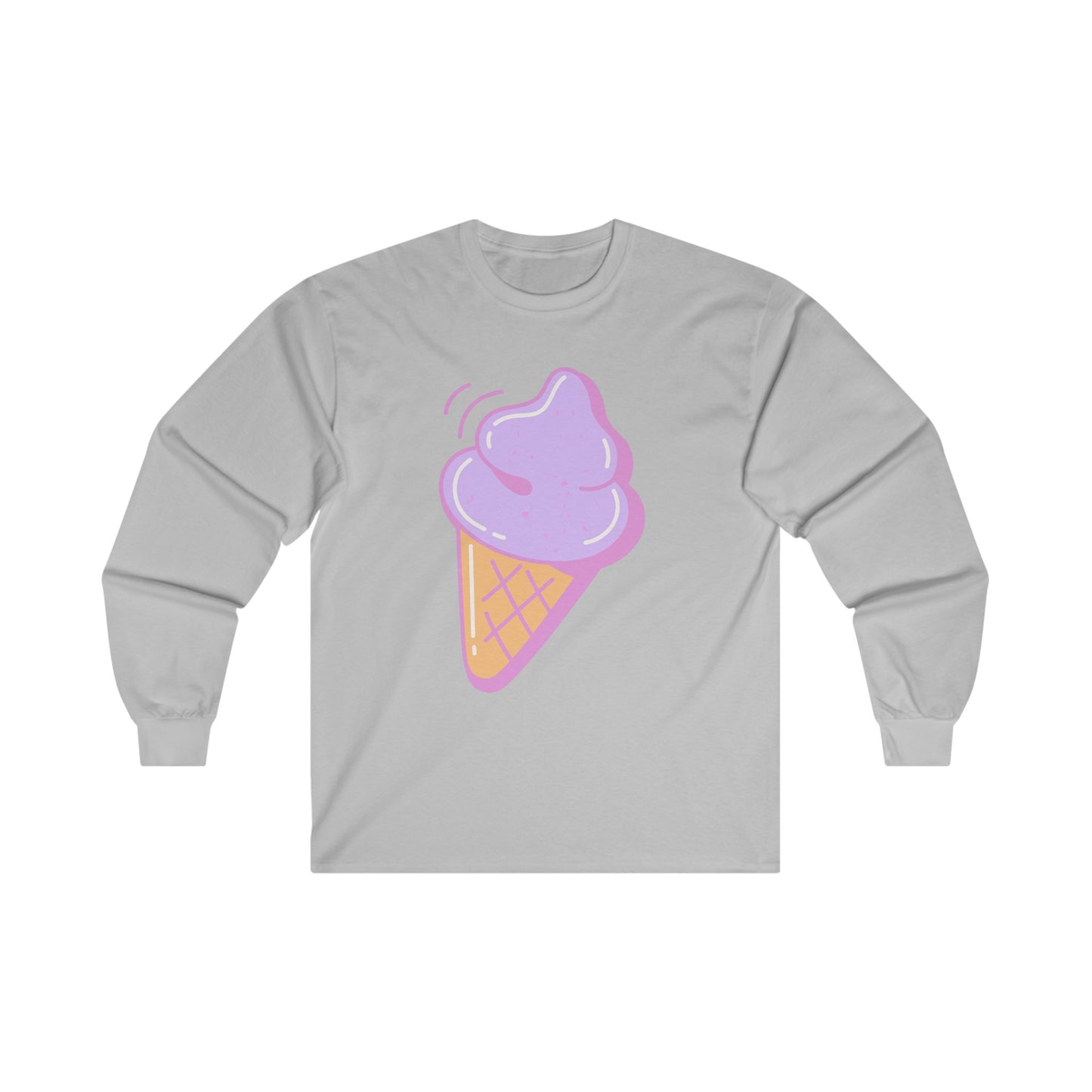 essentials fit ice cream long sleeve t shirt