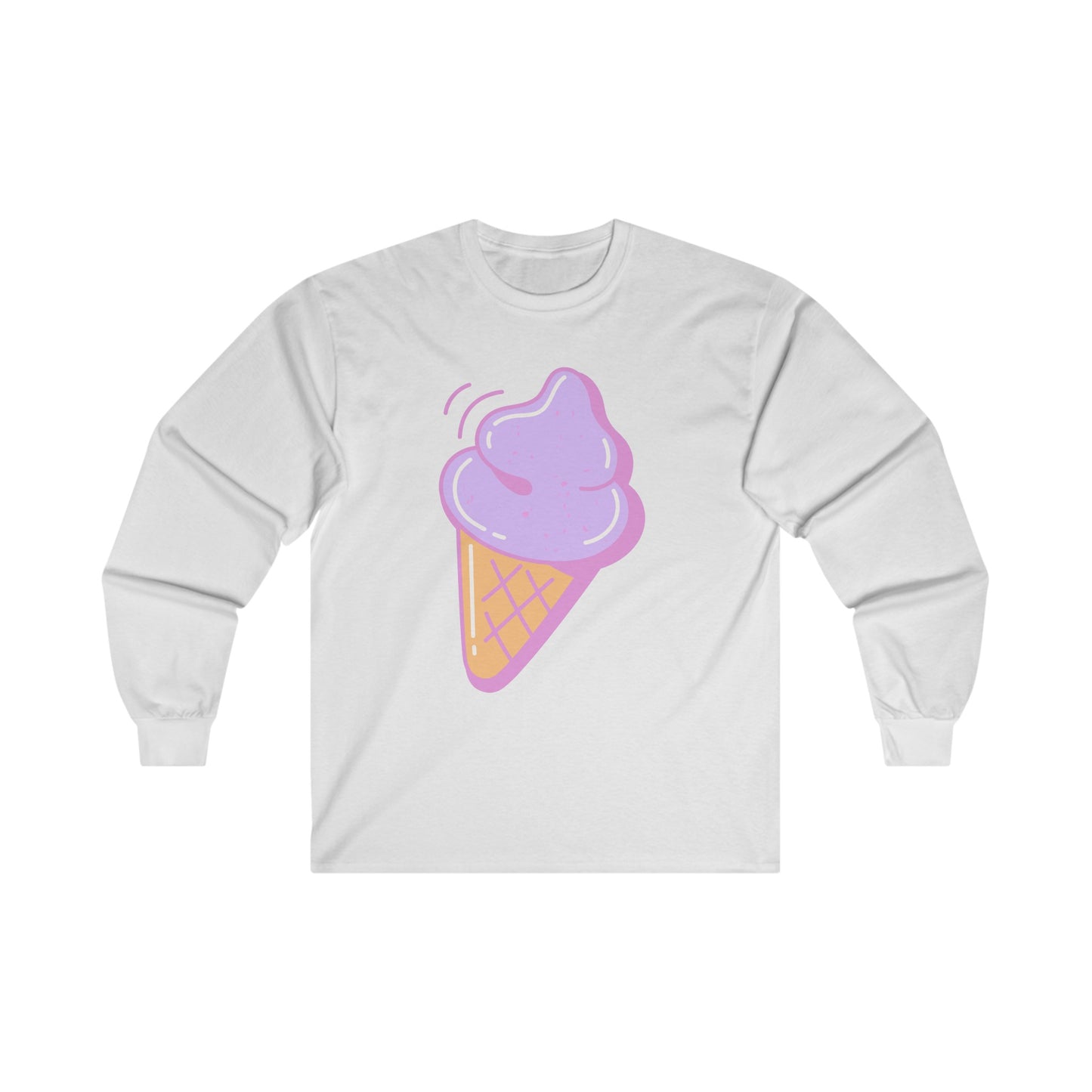 essentials fit ice cream long sleeve t shirt