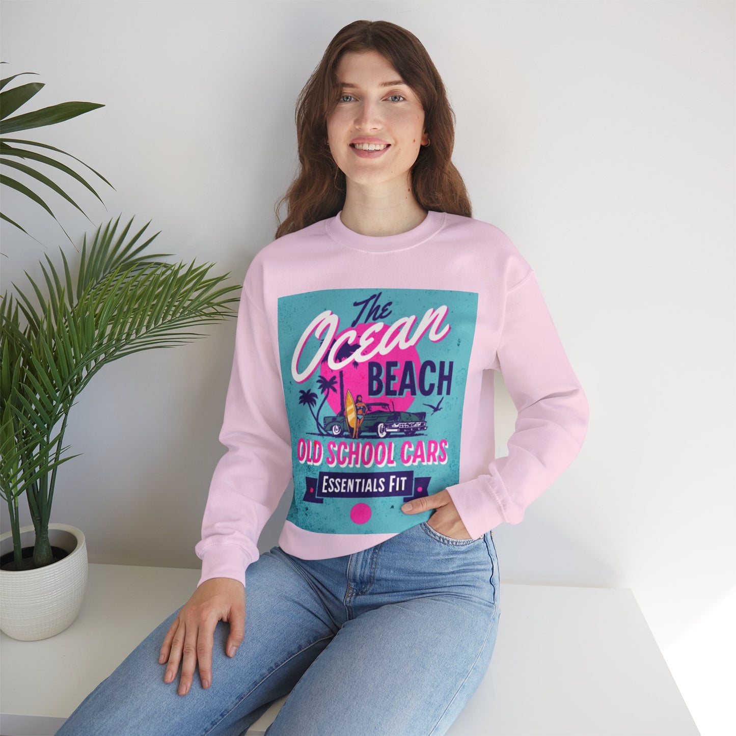 essentials fit ocean beach sweatshirt