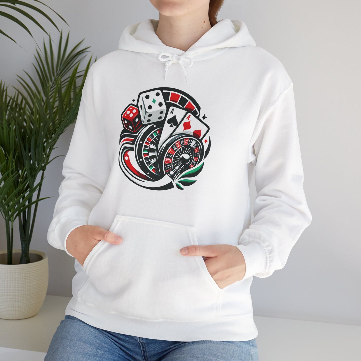 essentials fit gambling hoodie