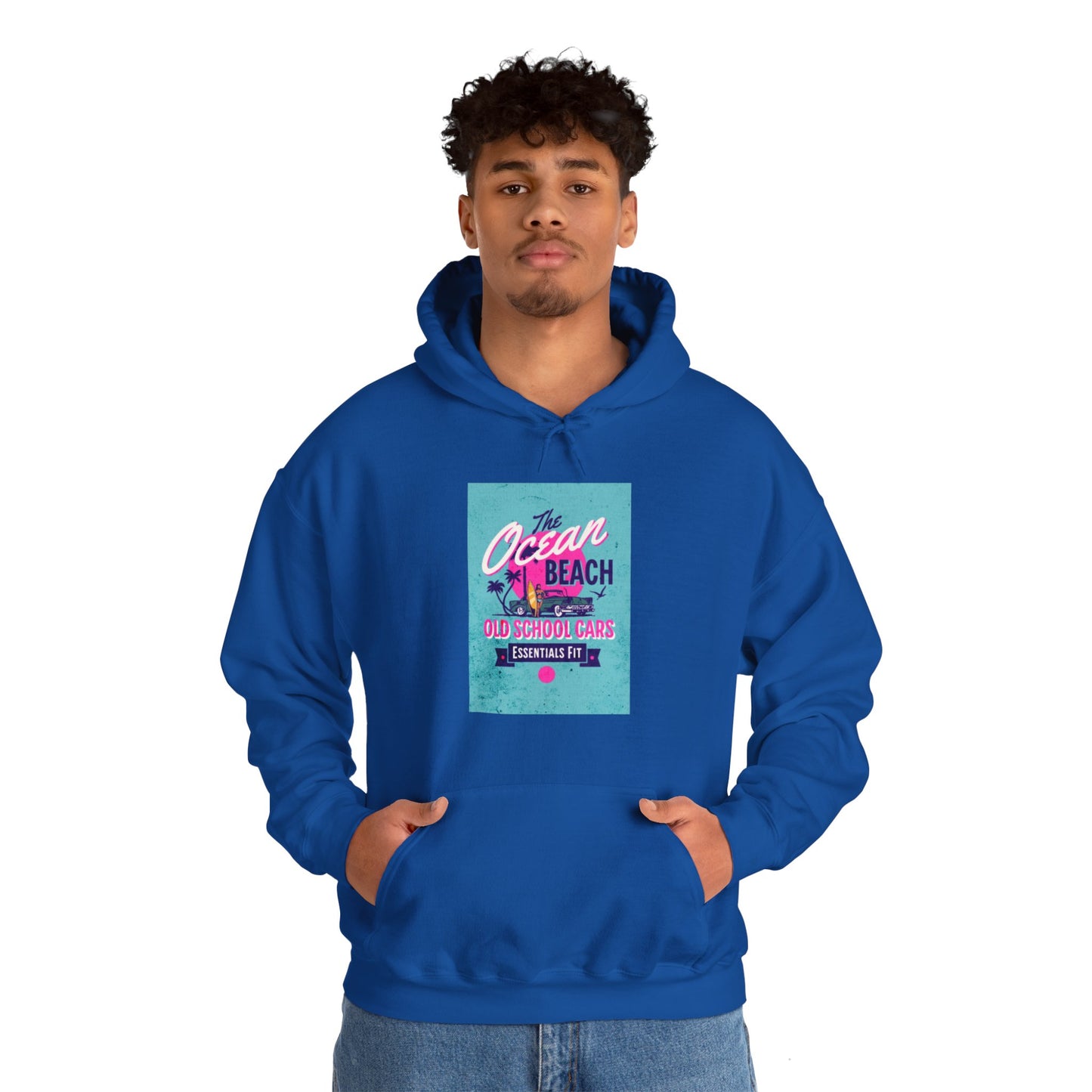 essentials fit ocean beach hoodie