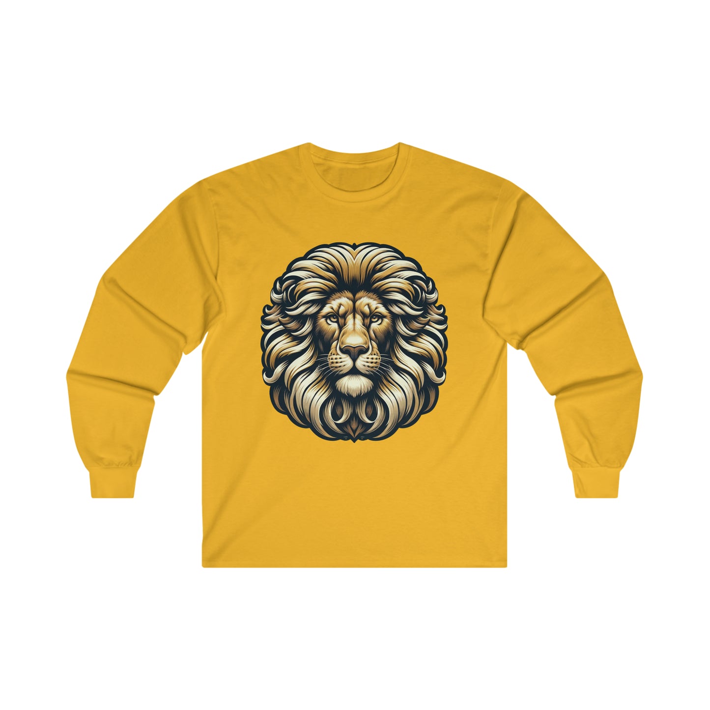 essentials fit lion long sleeve t shirt