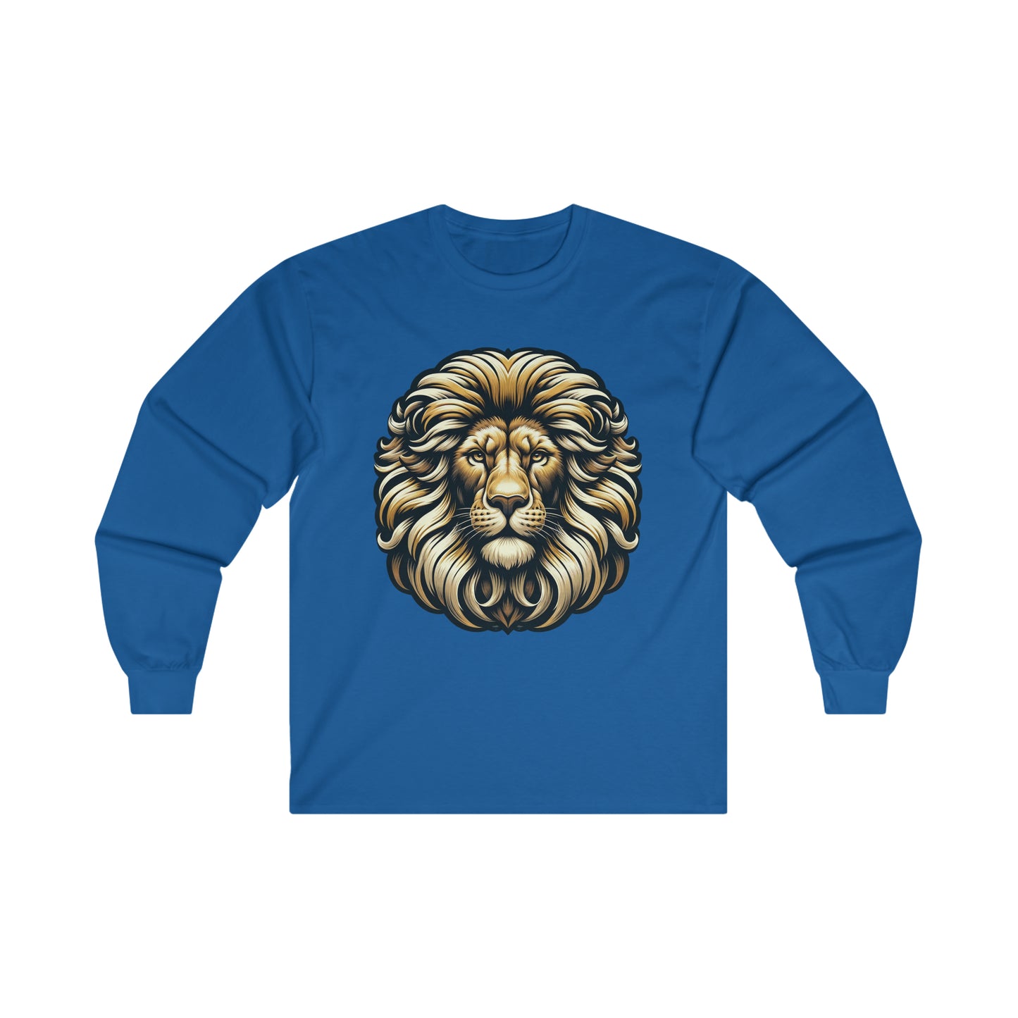 essentials fit lion long sleeve t shirt