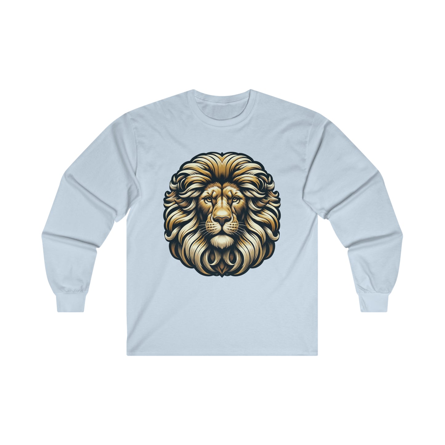 essentials fit lion long sleeve t shirt