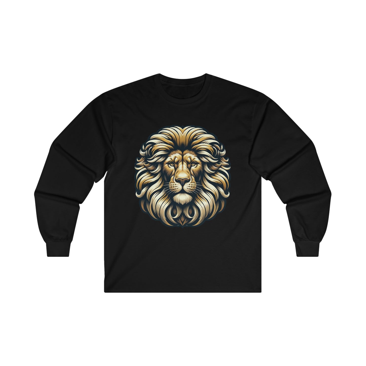 essentials fit lion long sleeve t shirt