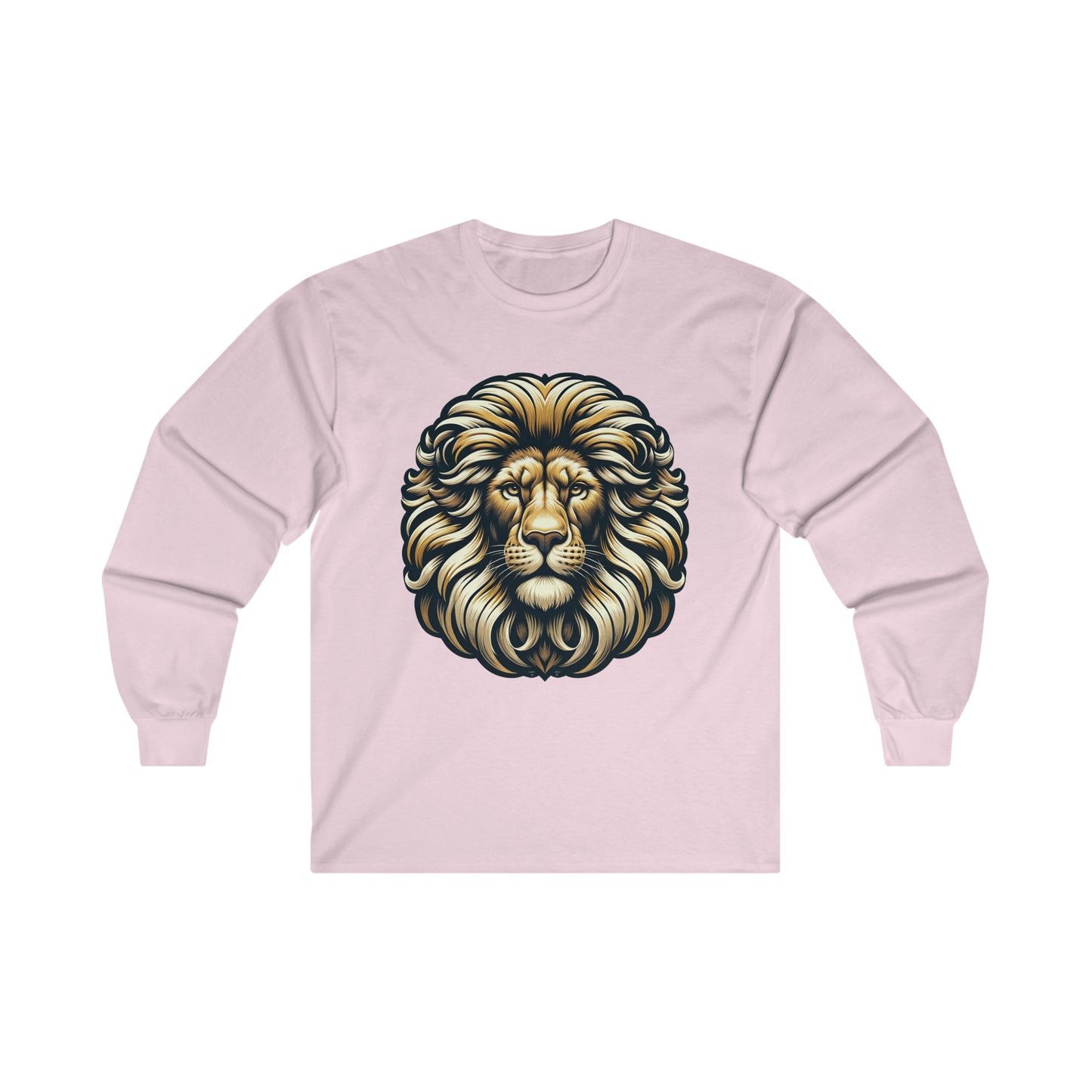 essentials fit lion long sleeve t shirt