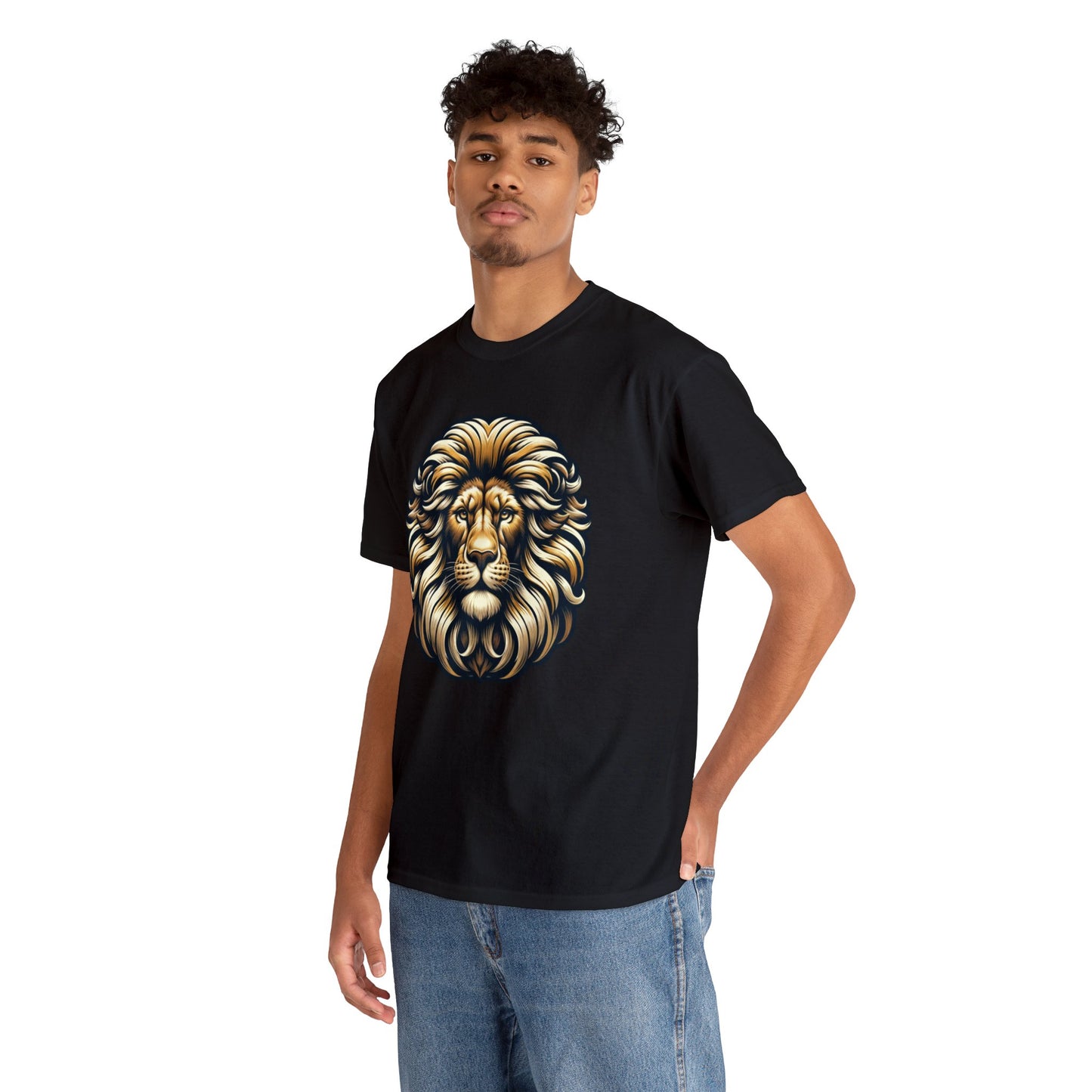 essentials fit lion tee