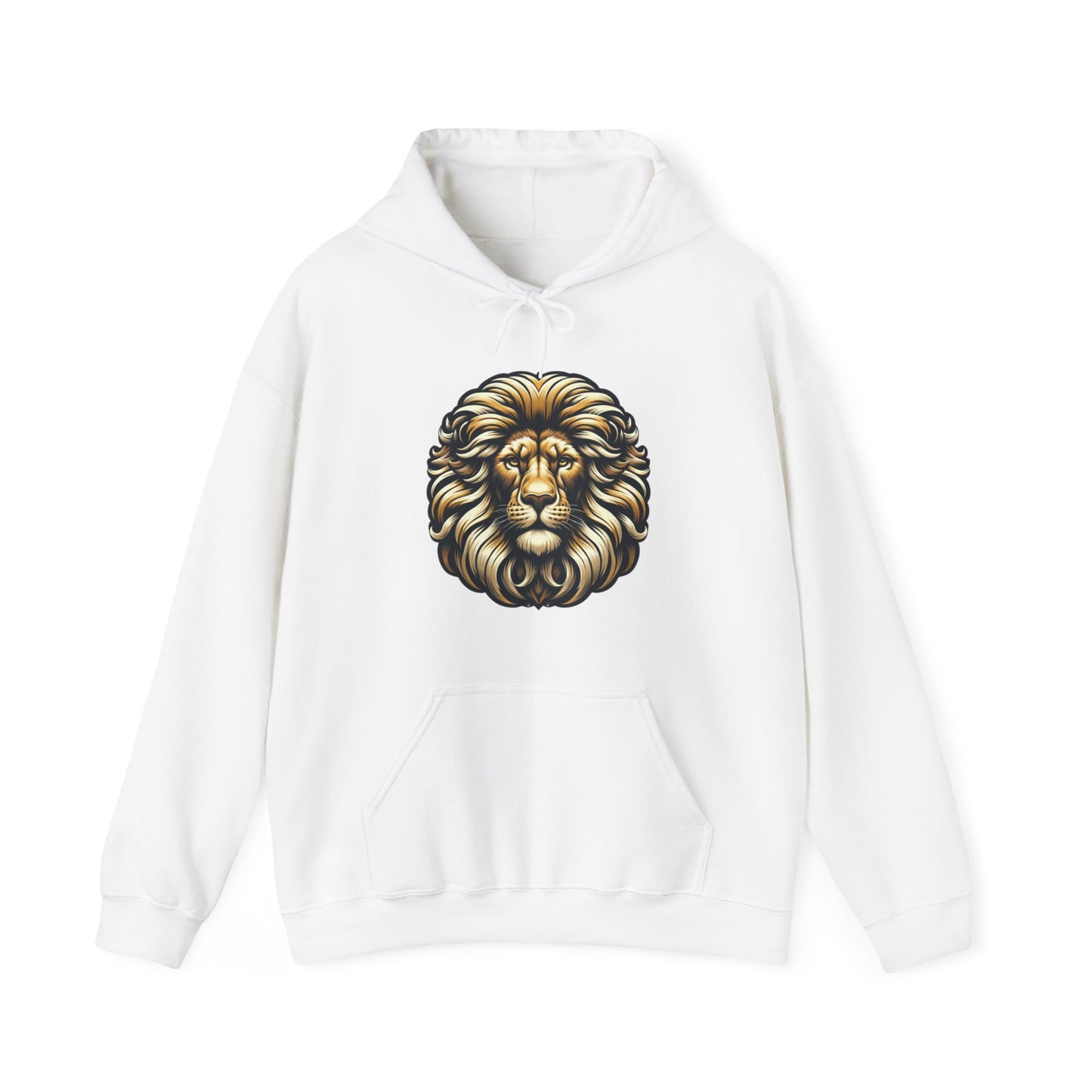 essentials fit lion hoodie