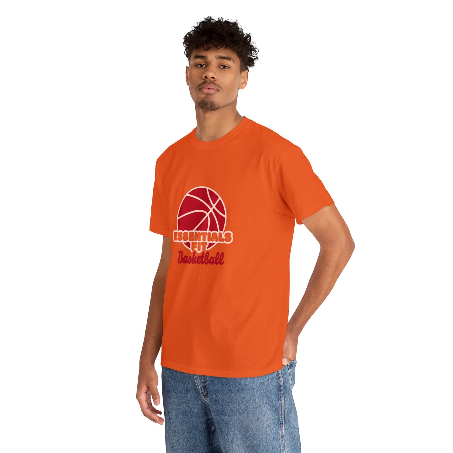 essentials fit basketball tee