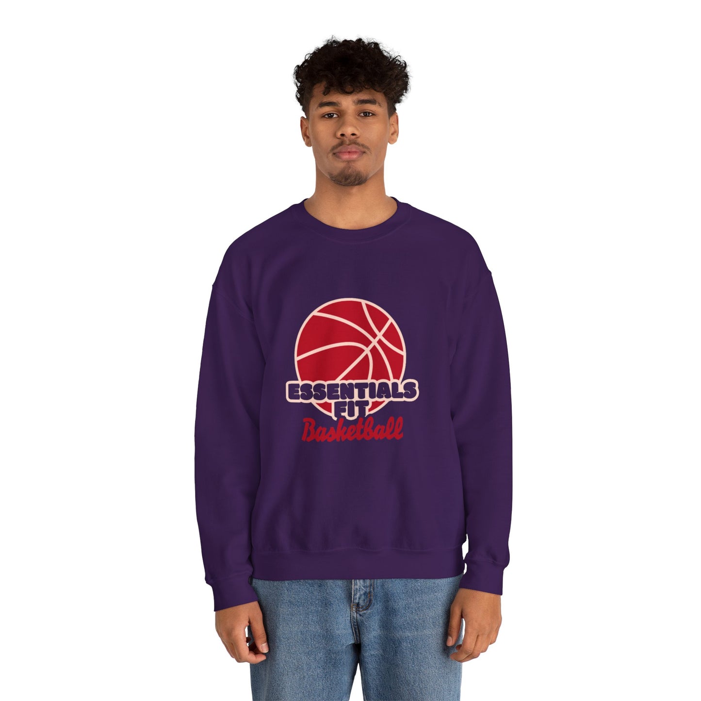 essentials fit basketball sweatshirt