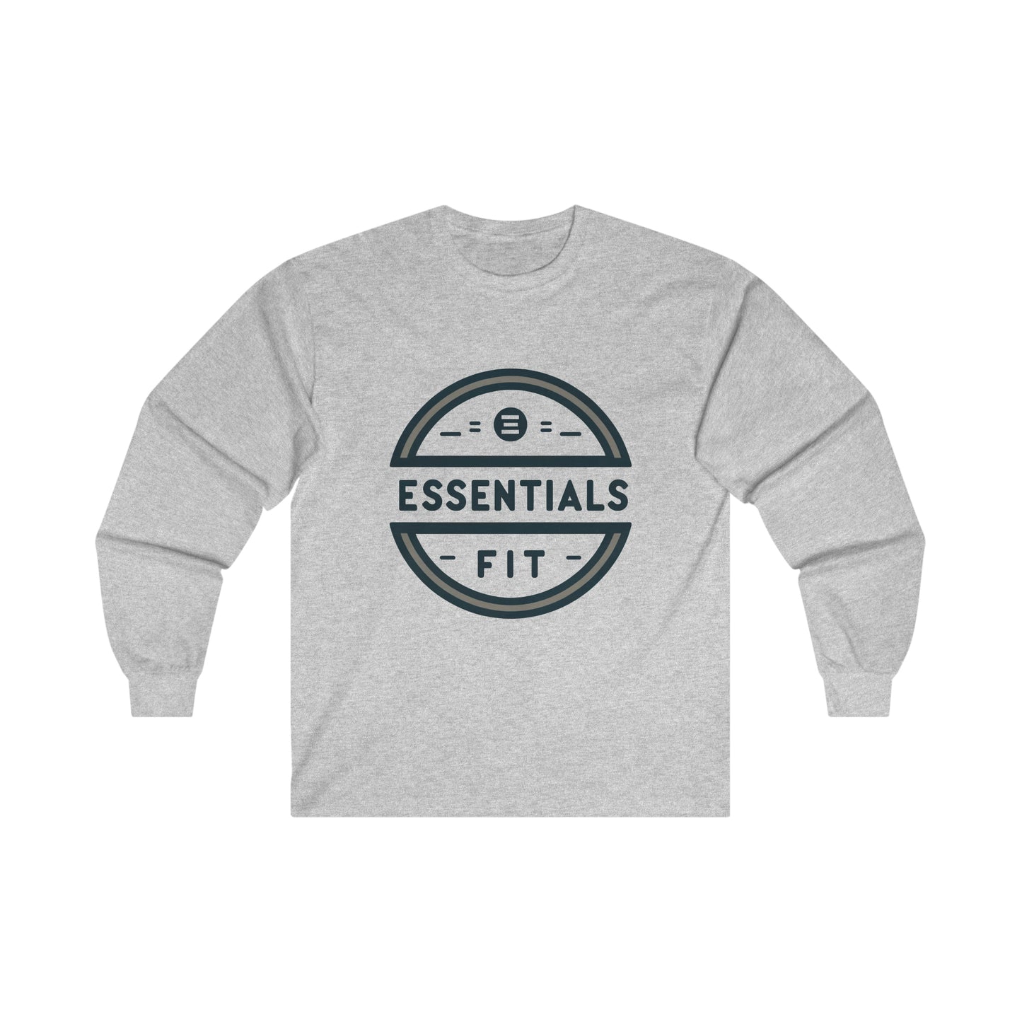 essentials fit long sleeve tee t shirt