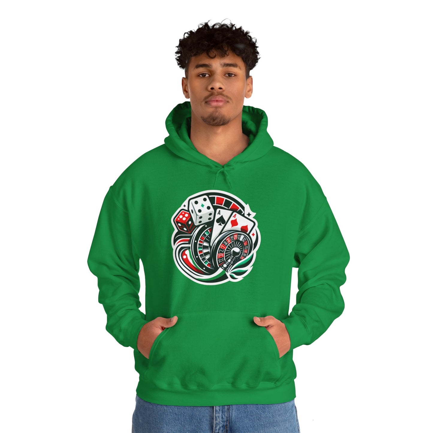 essentials fit gambling hoodie