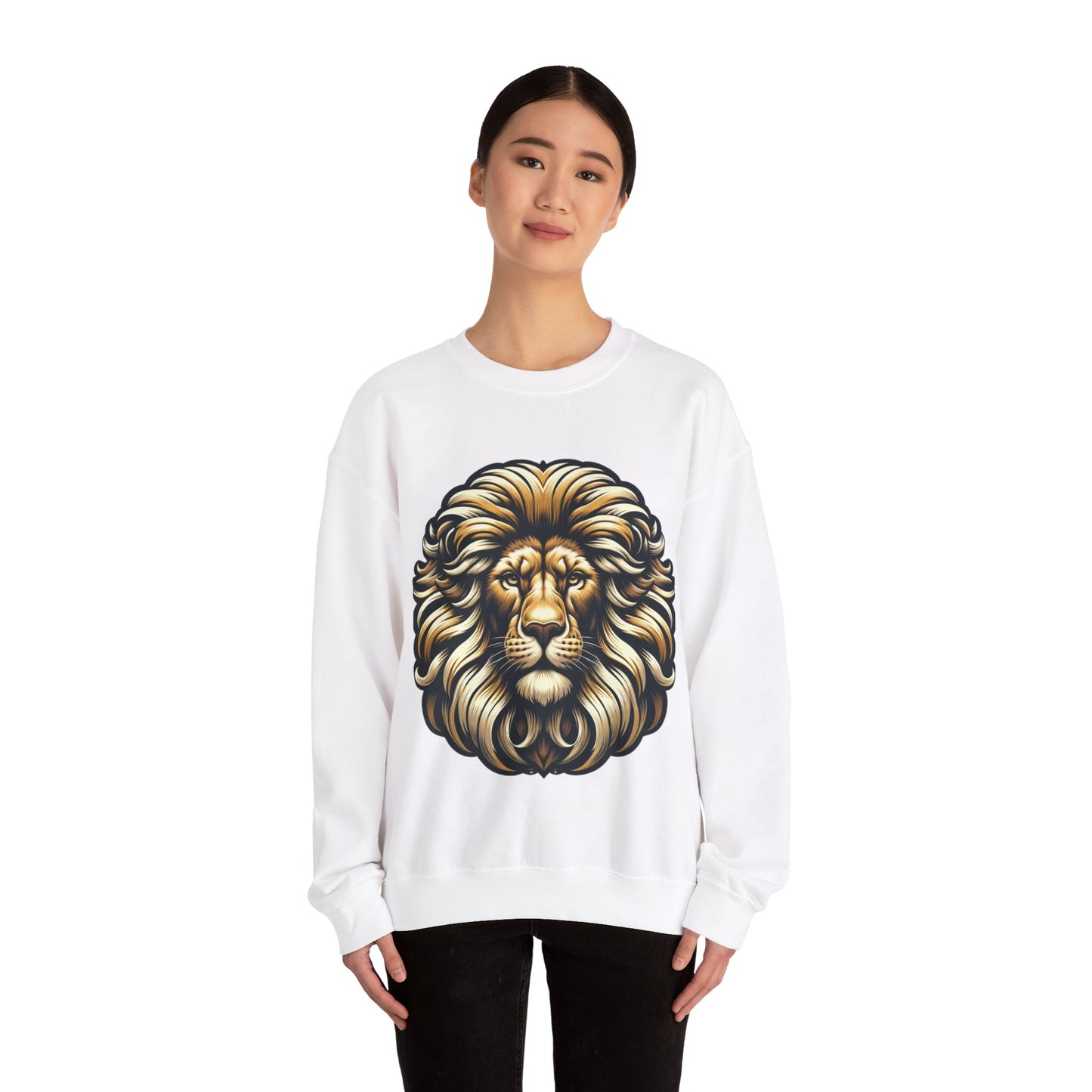 essentials fit lion sweatshirt