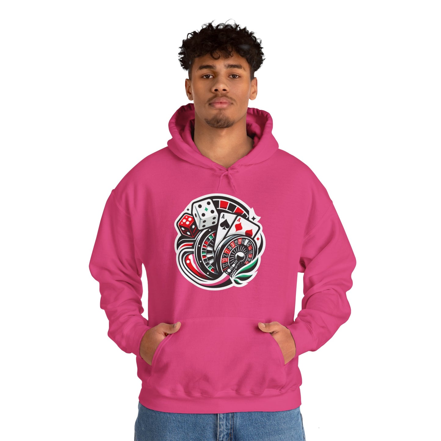 essentials fit gambling hoodie