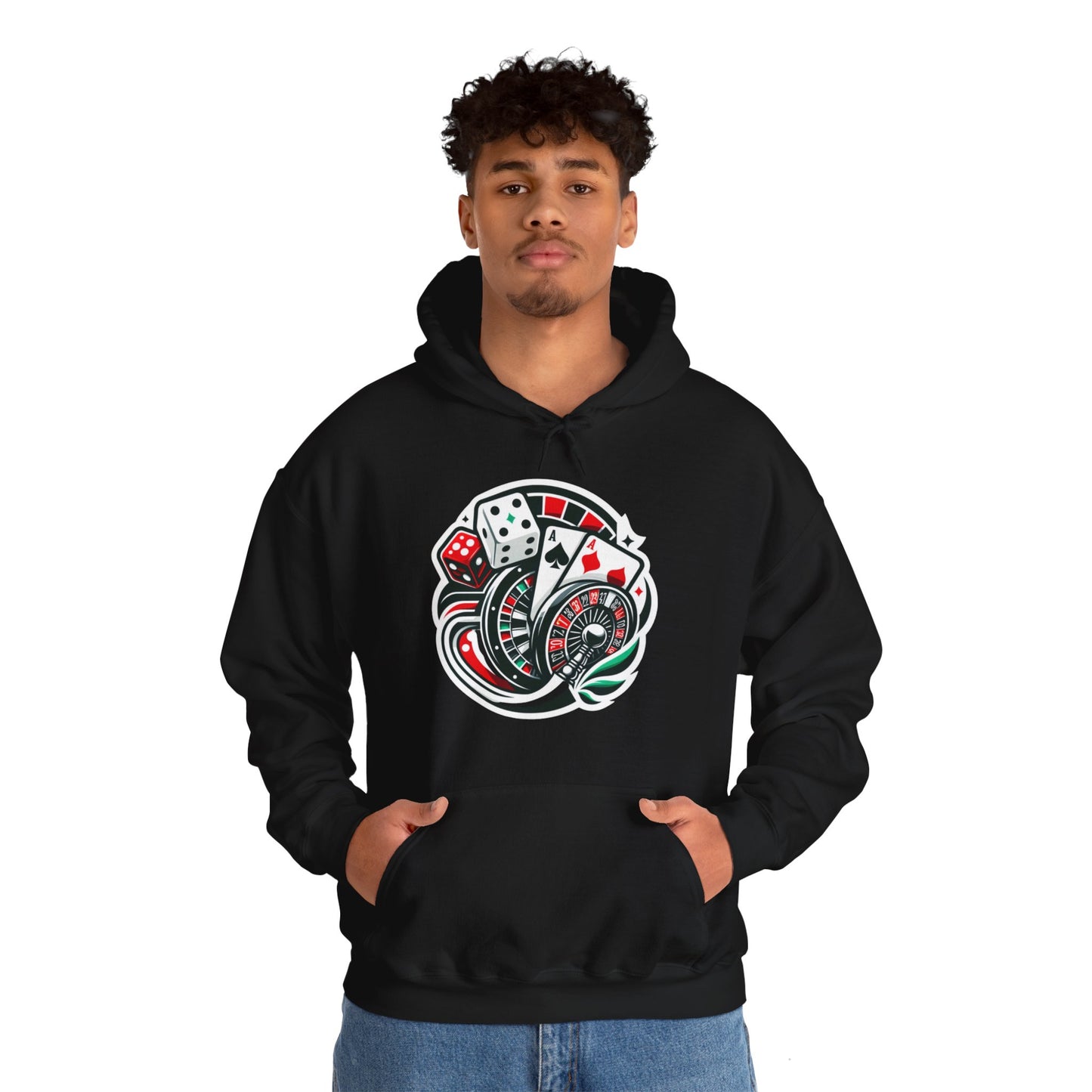 essentials fit gambling hoodie