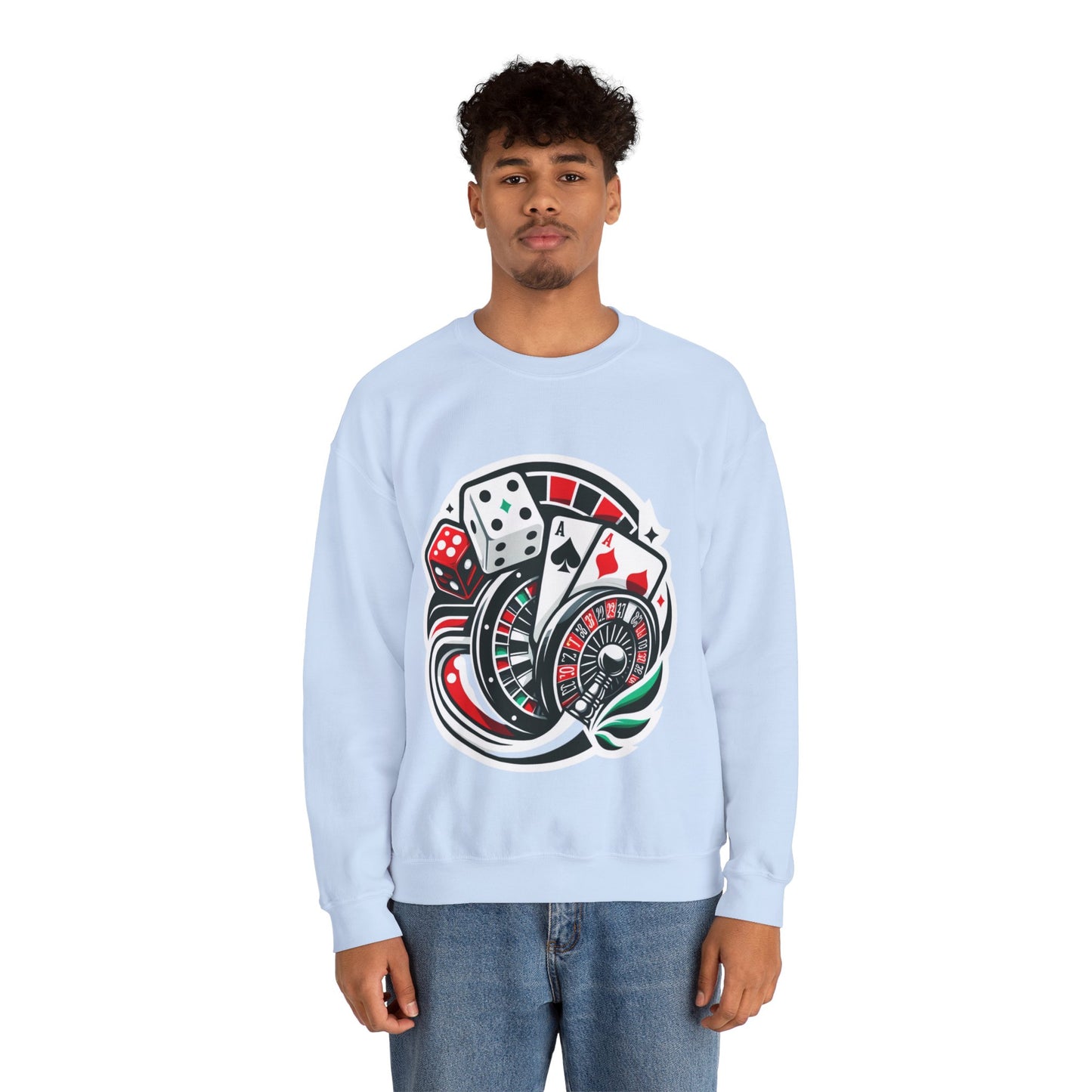 essentials fit gambling sweatshirt