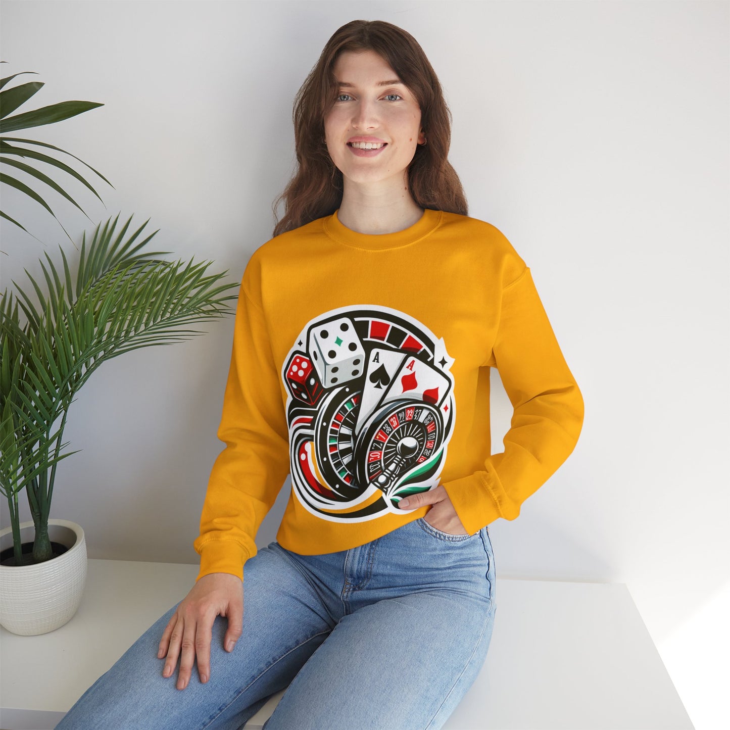 essentials fit gambling sweatshirt