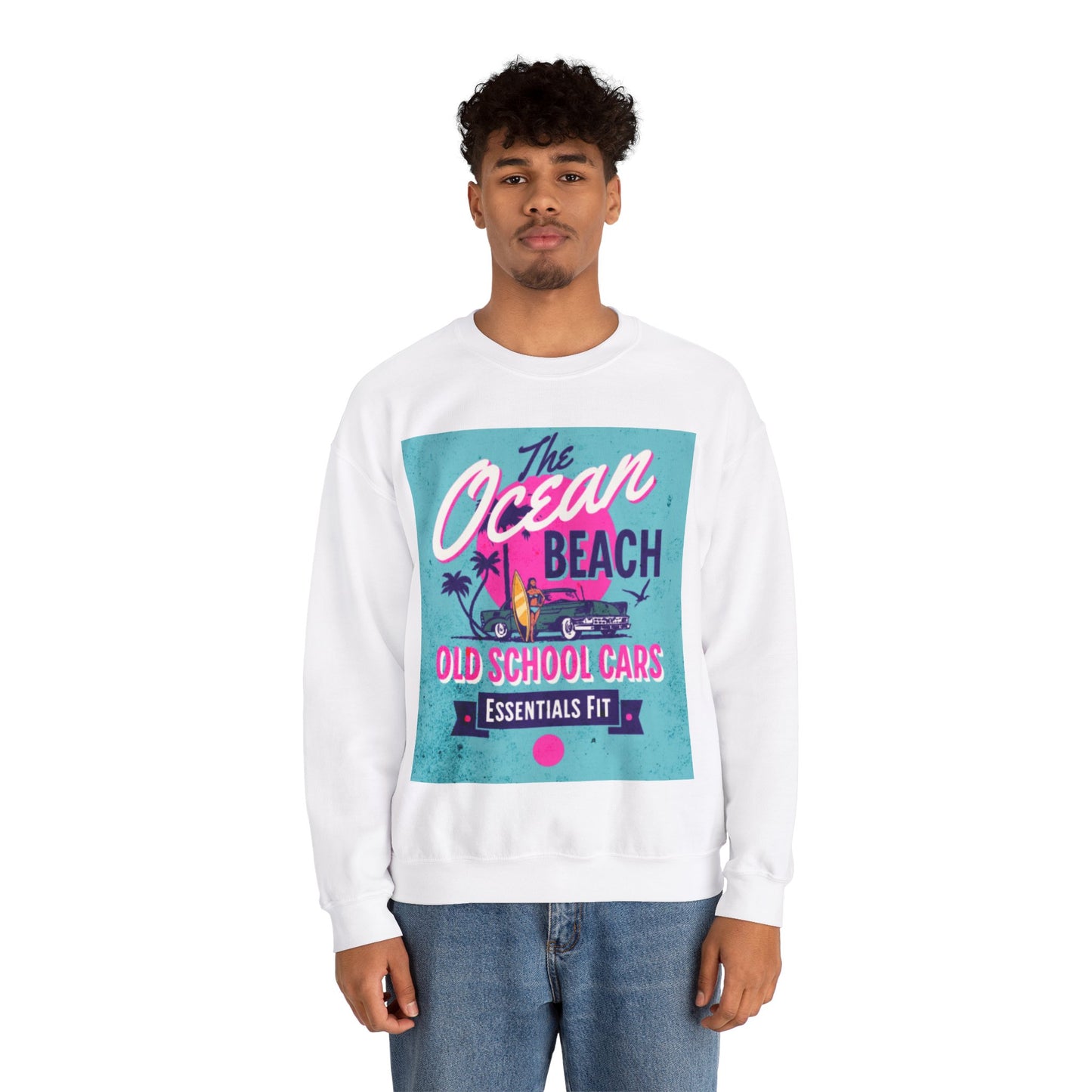 essentials fit ocean beach sweatshirt