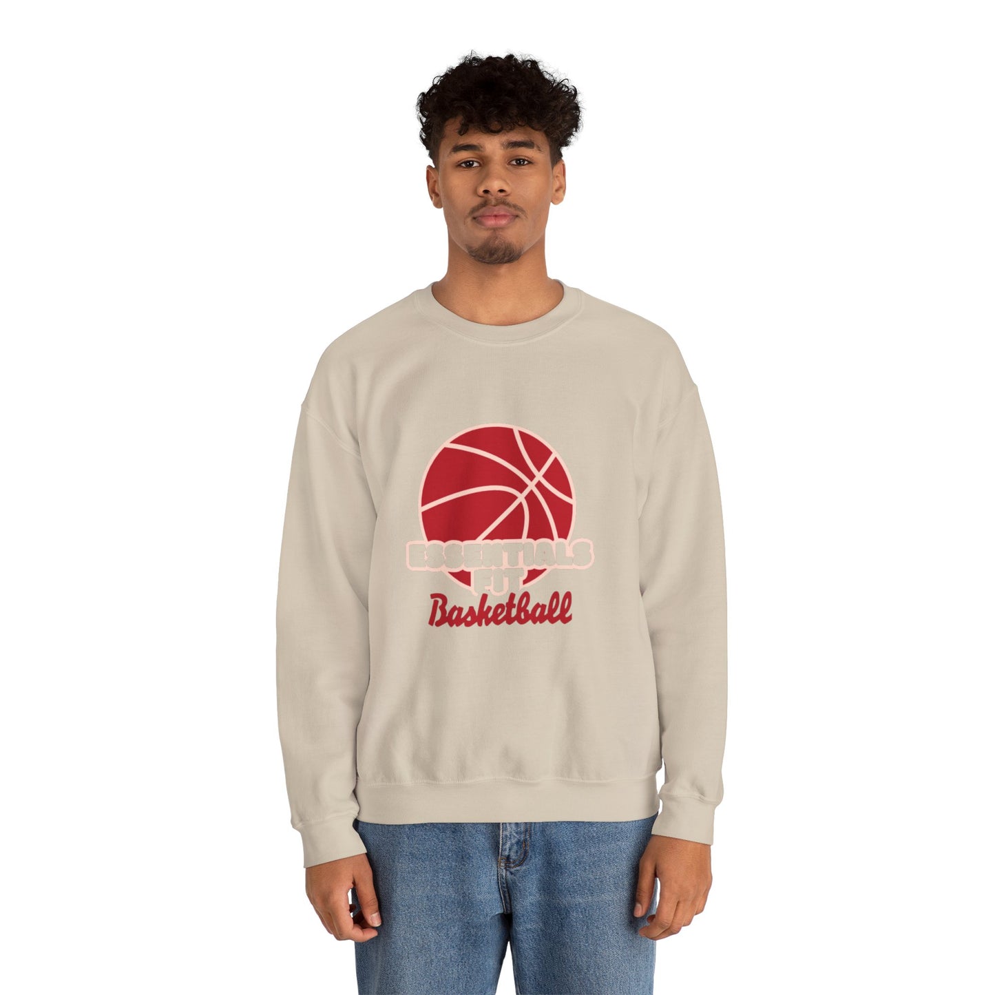 essentials fit basketball sweatshirt