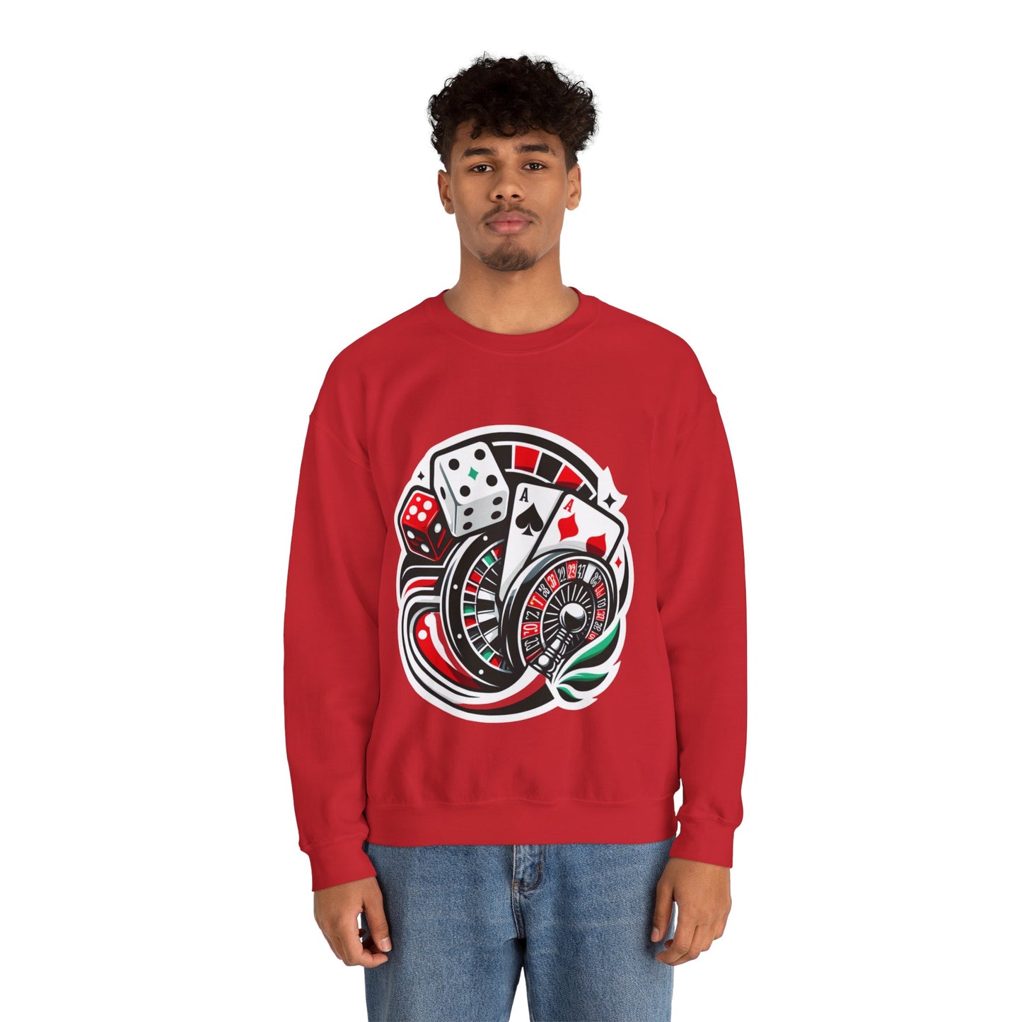 essentials fit gambling sweatshirt