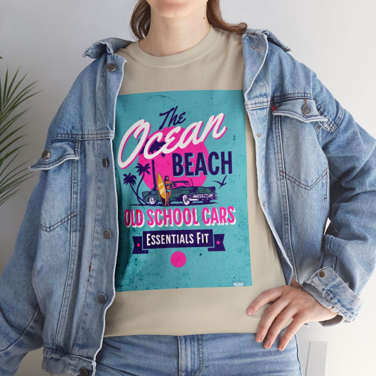 essentials fit ocean beach tee t-shirt