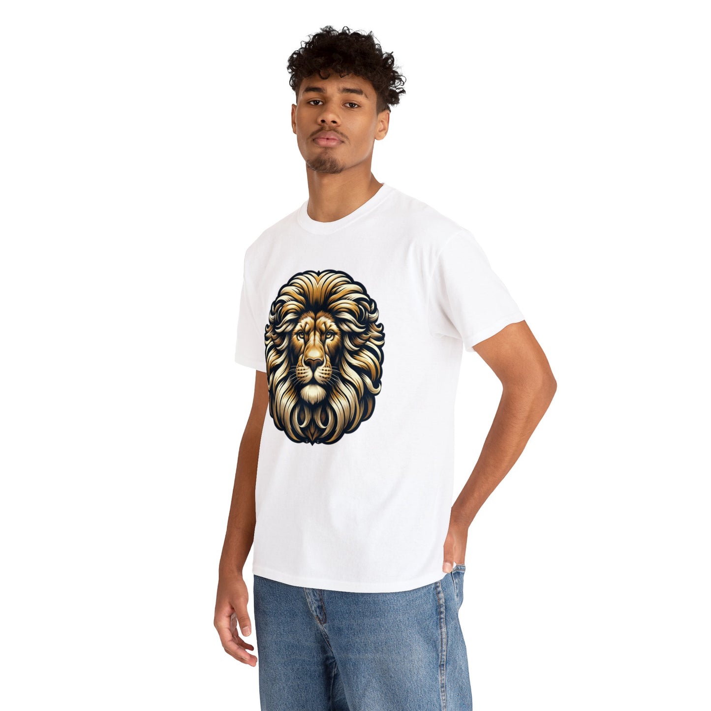 essentials fit lion tee