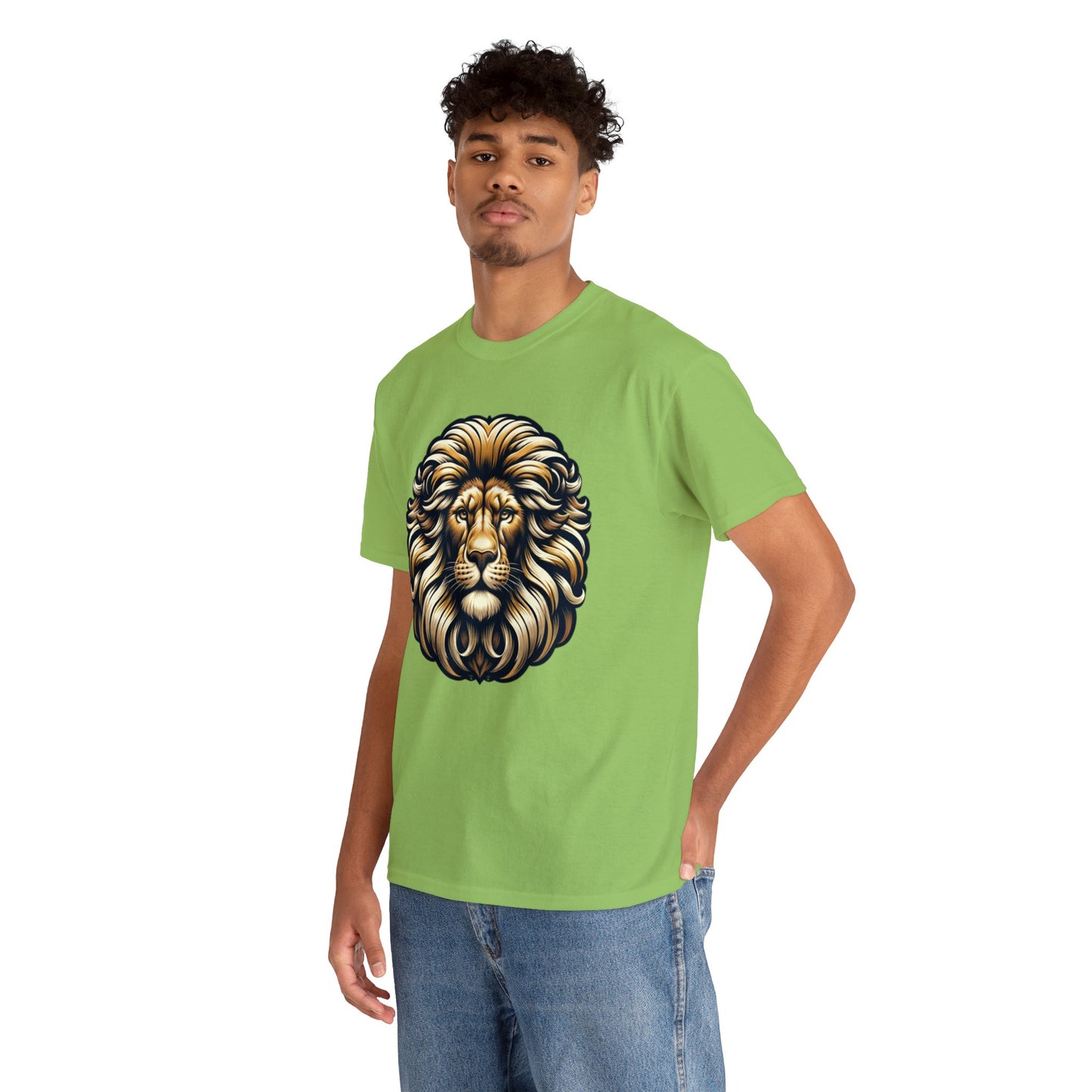 essentials fit lion tee