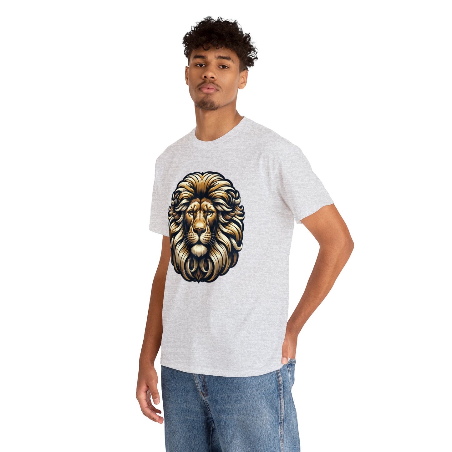 essentials fit lion tee