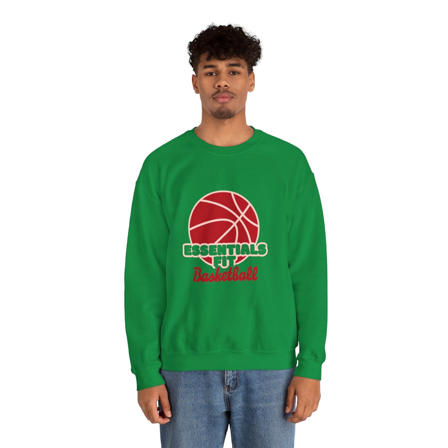 essentials fit basketball sweatshirt