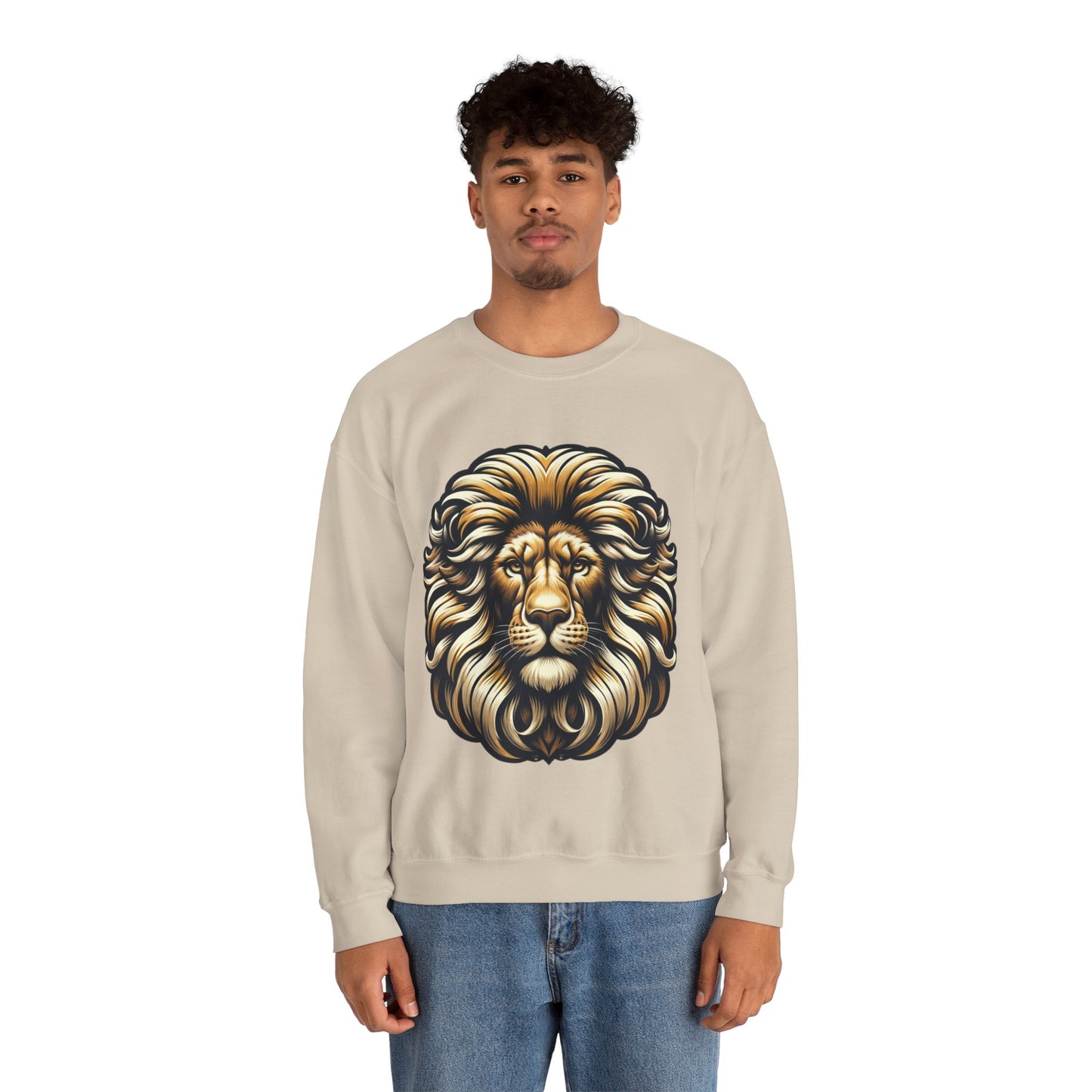 essentials fit lion sweatshirt