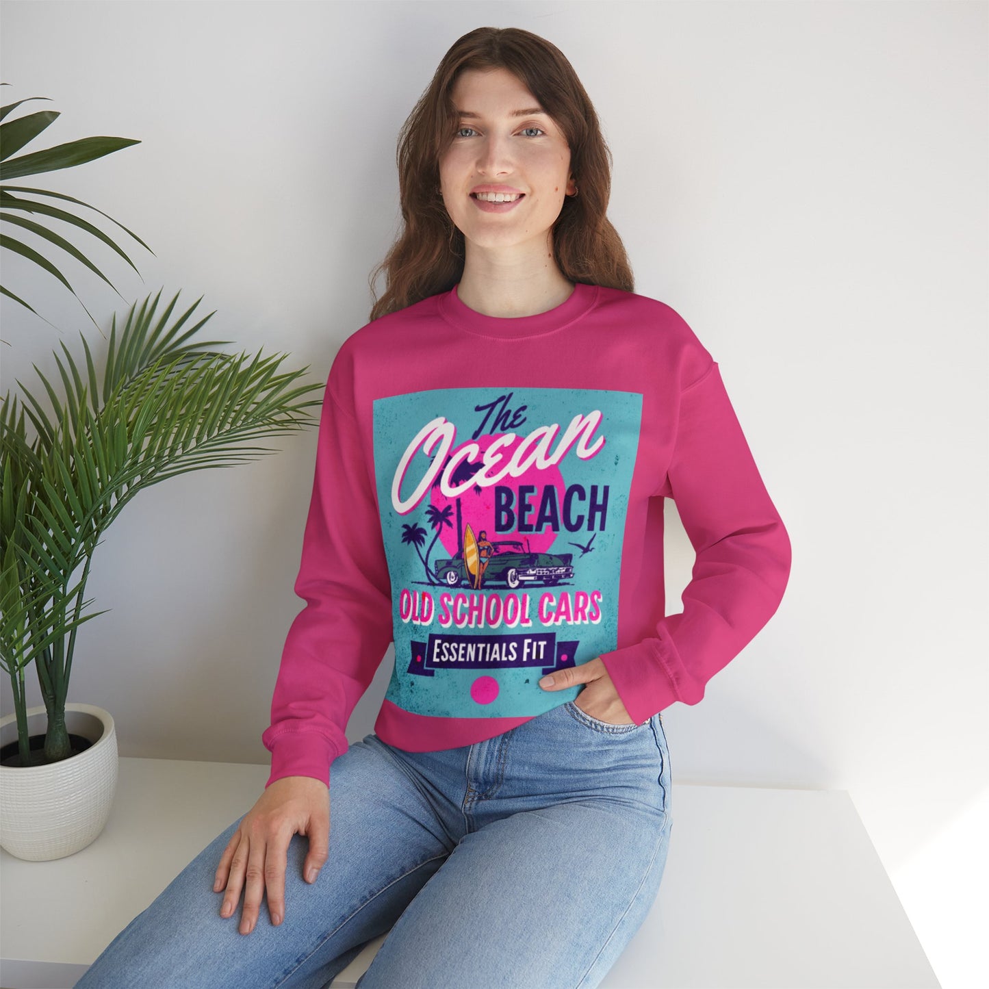 essentials fit ocean beach sweatshirt