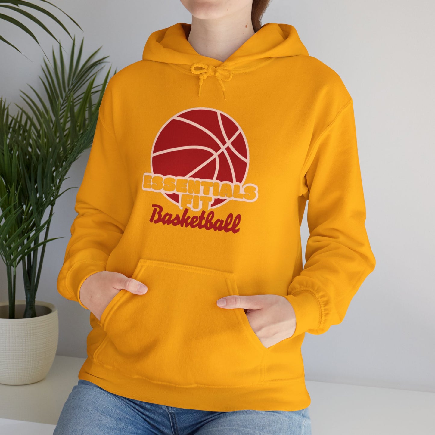 essentials fit basketball hoodie