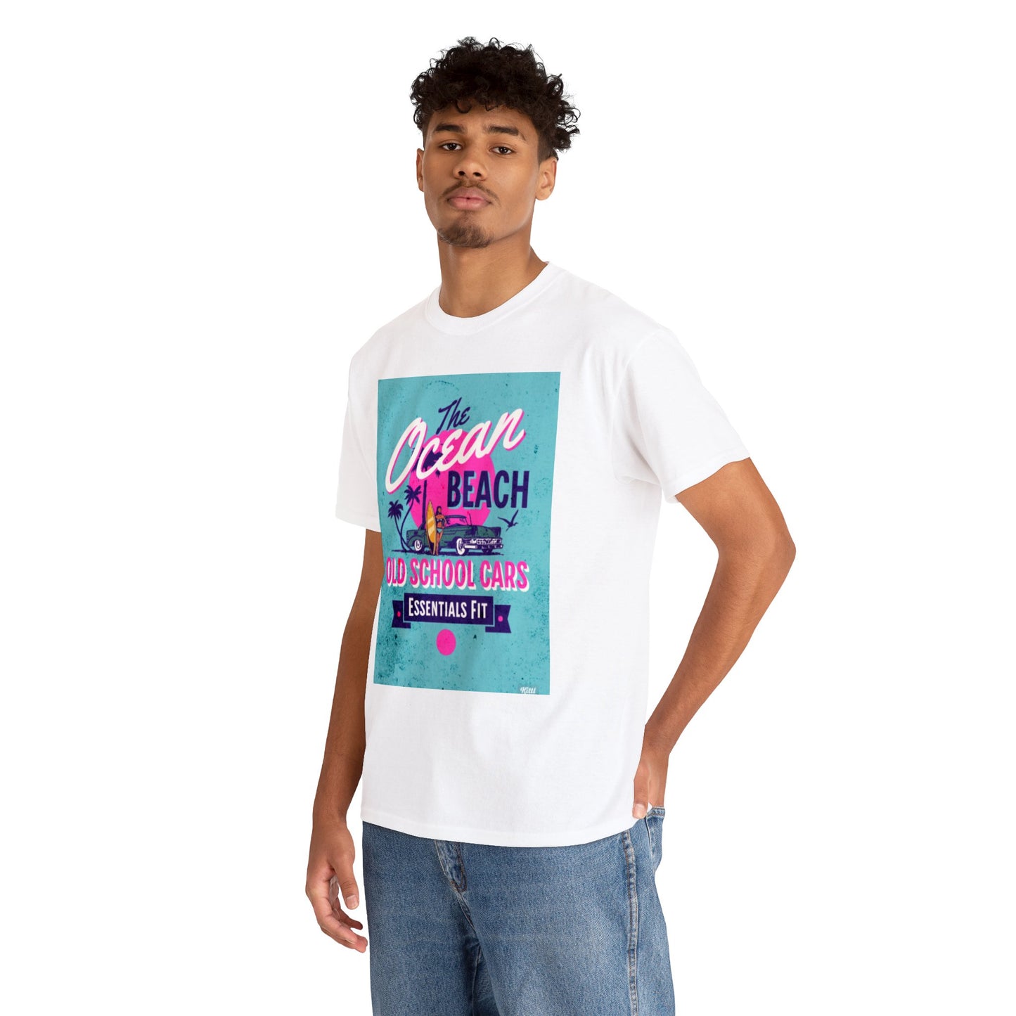 essentials fit ocean beach tee t-shirt