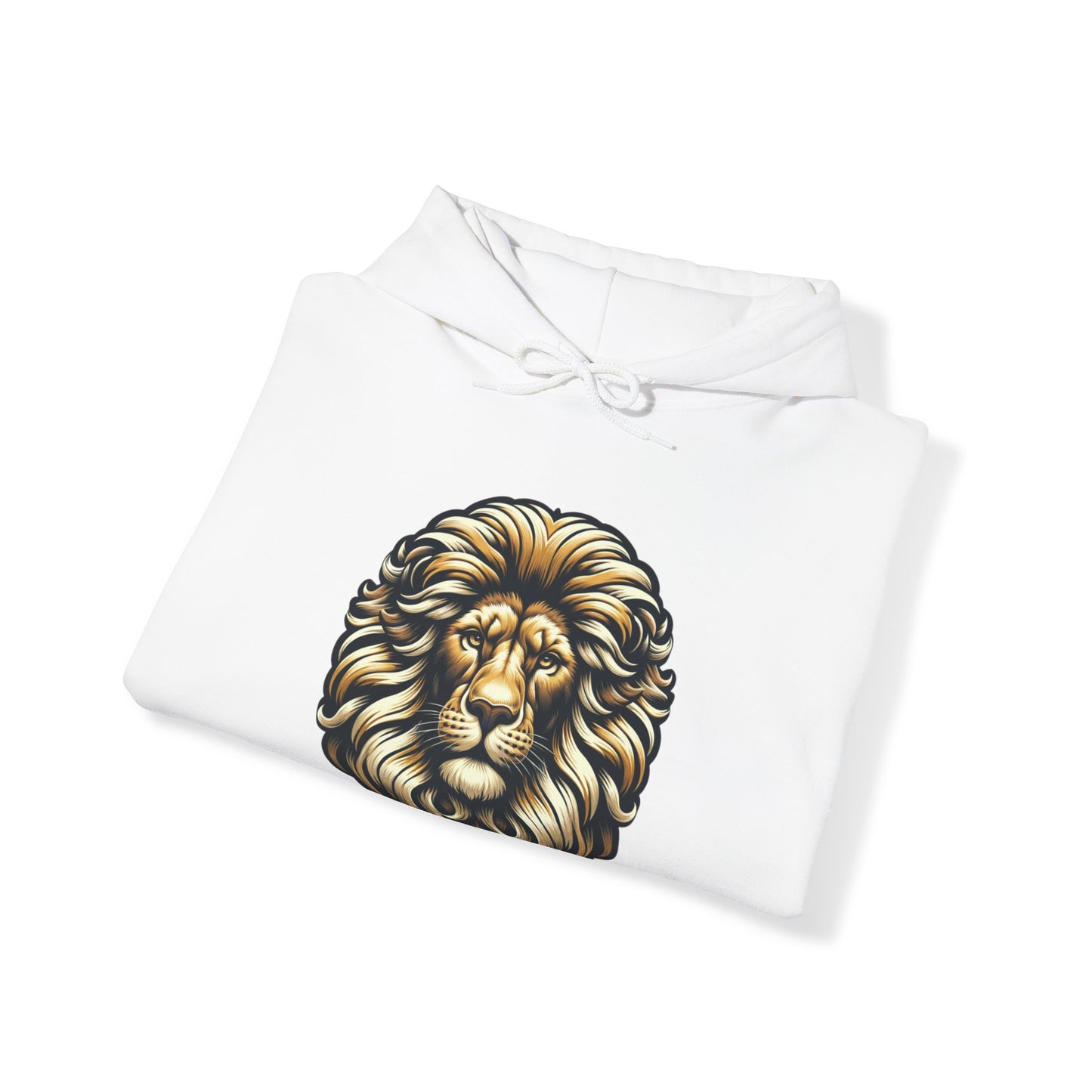 essentials fit lion hoodie