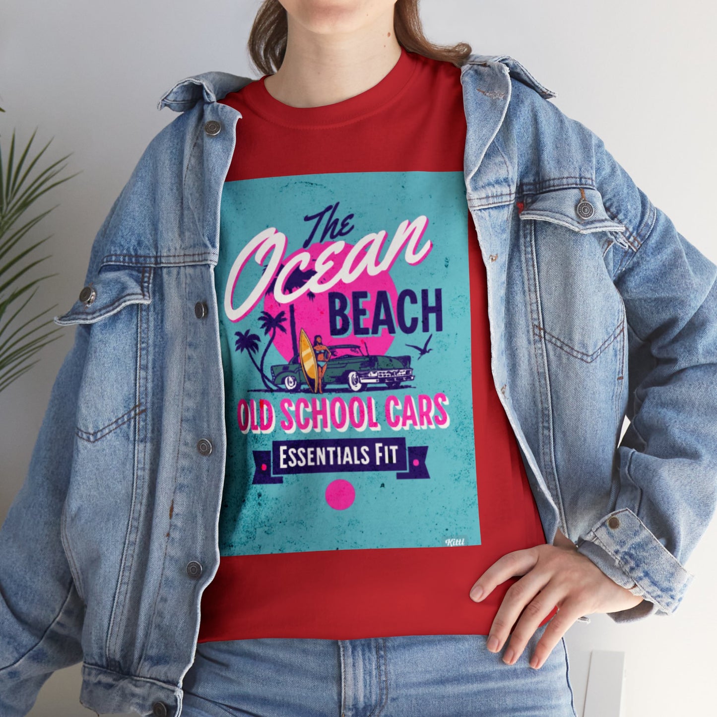 essentials fit ocean beach tee t-shirt