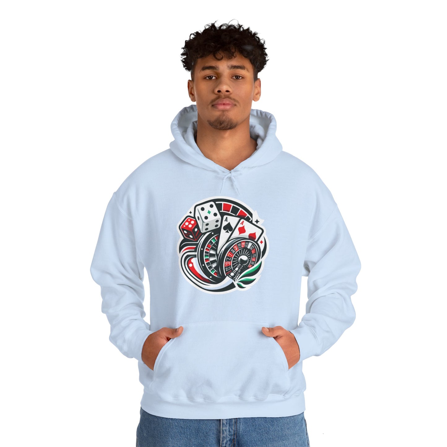 essentials fit gambling hoodie