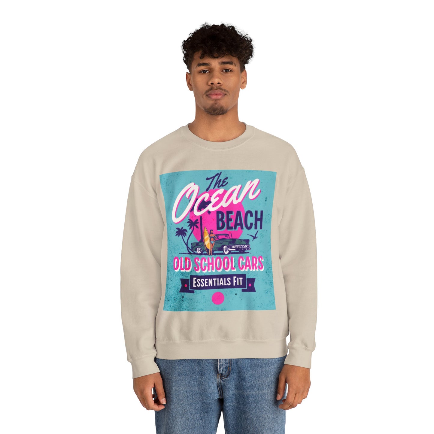 essentials fit ocean beach sweatshirt